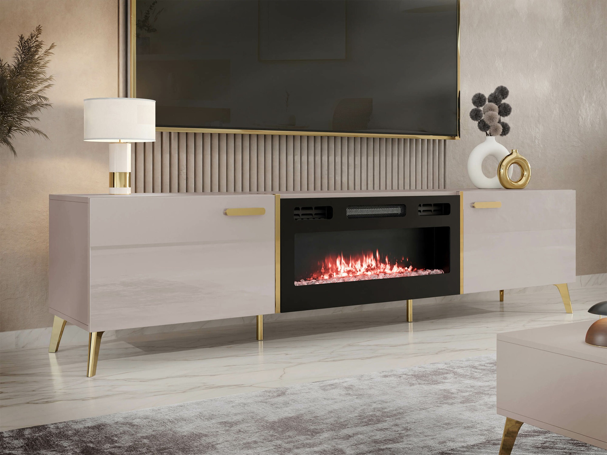 TV stol Comfivo Teslomo 112 (Kašmir + Sjajni kašmir)