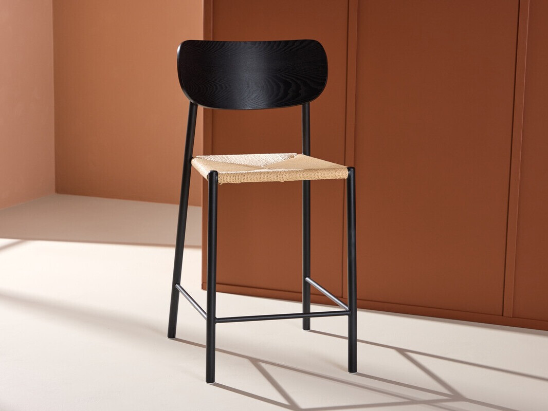 Polubarska stolica Dallas 4705 (Crna + Svijetlo smeđa)