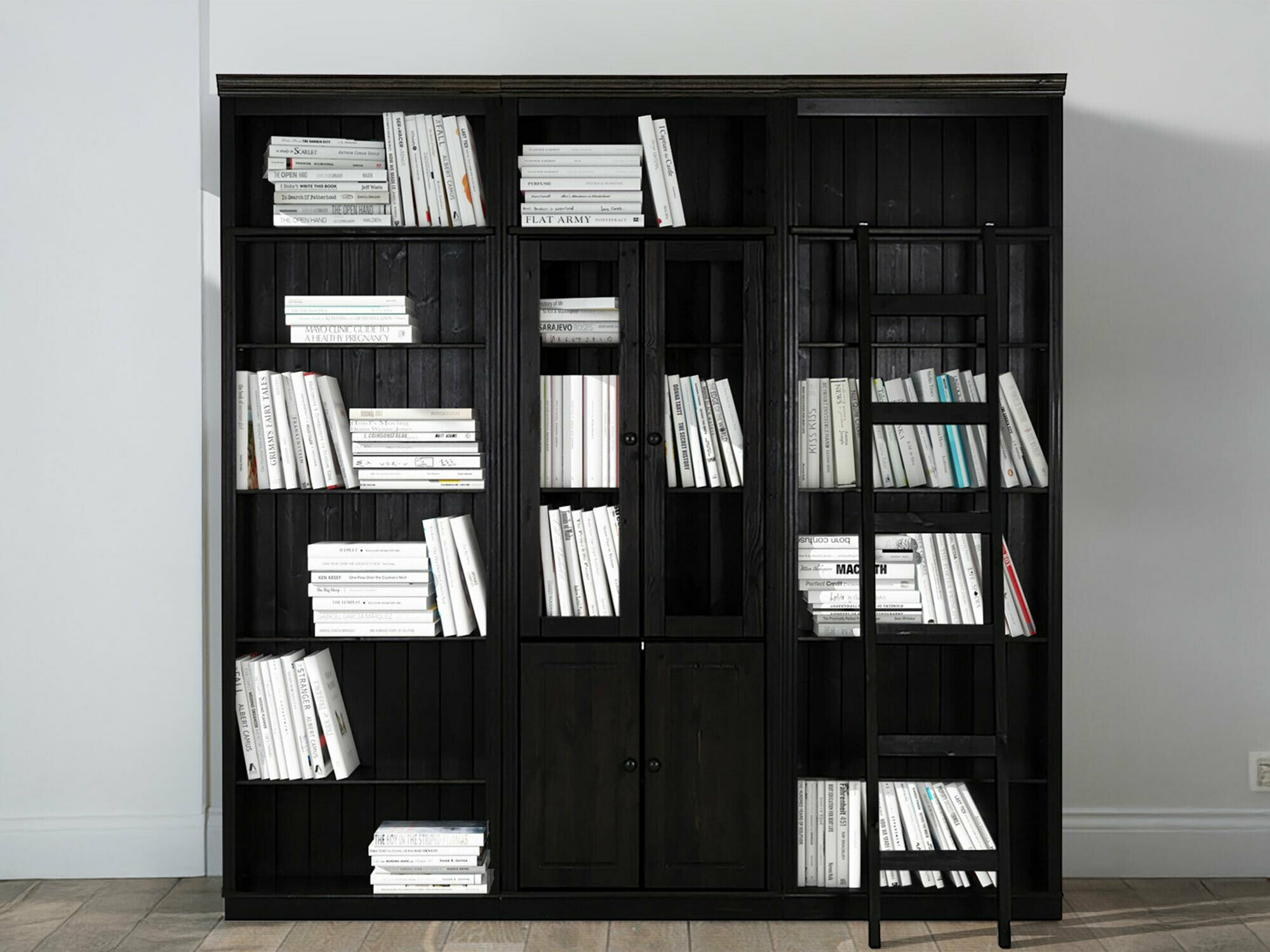 Set polica Saltoro 126 (Tamno smeđa)