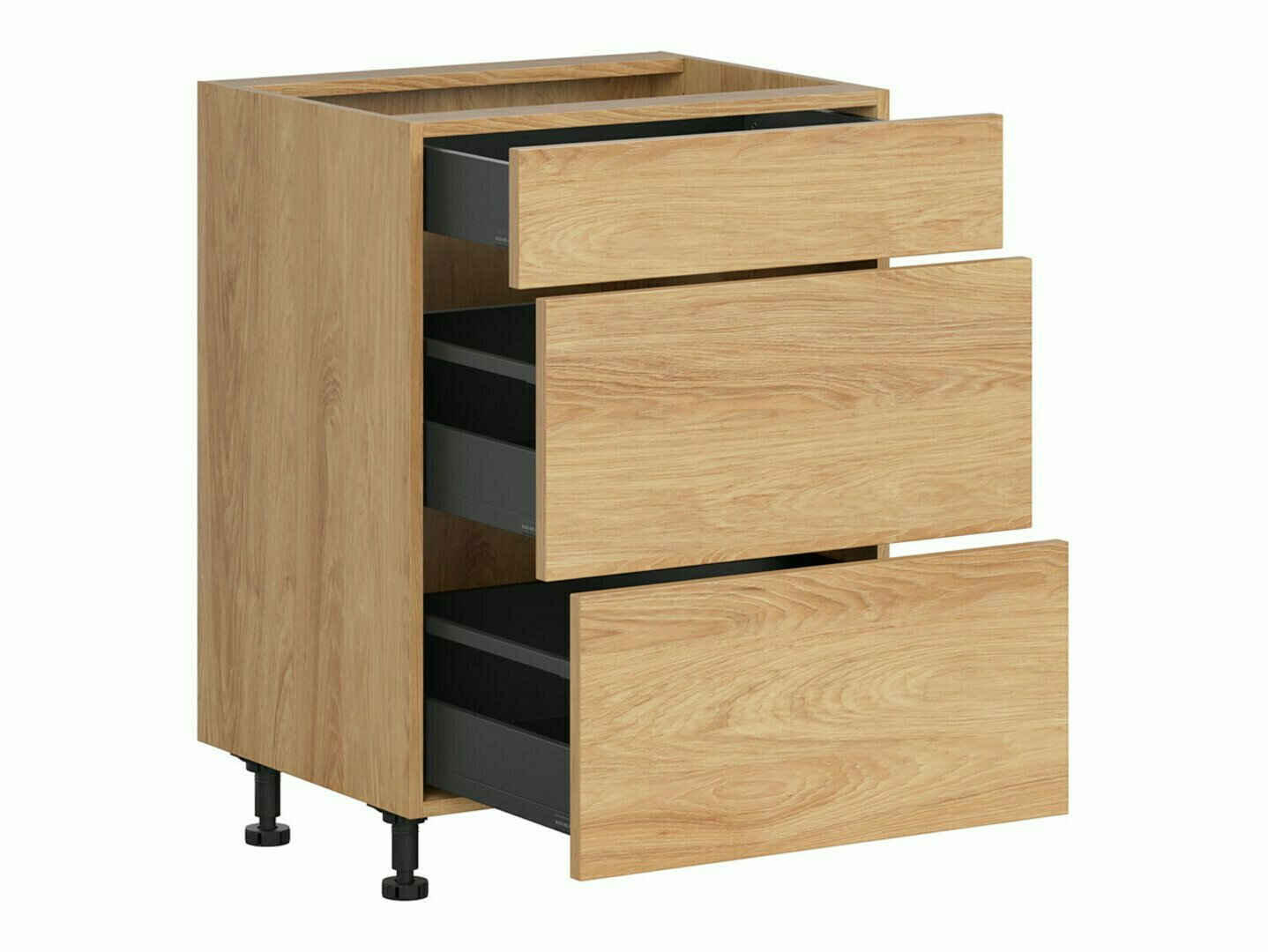 Modularan kuhinjski set Amper Oak 166