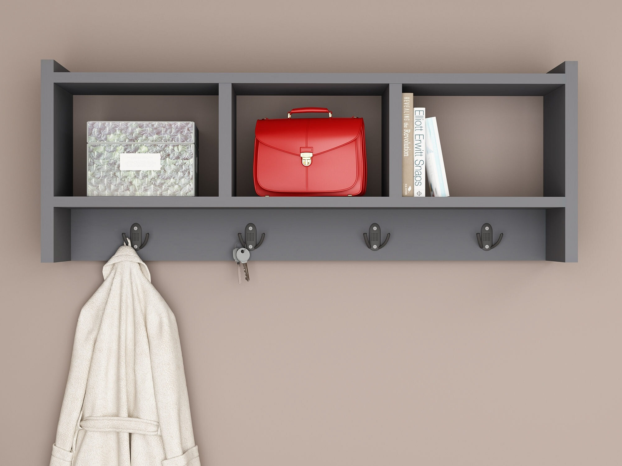 Vješalica Asheboro 163 (Antracit)