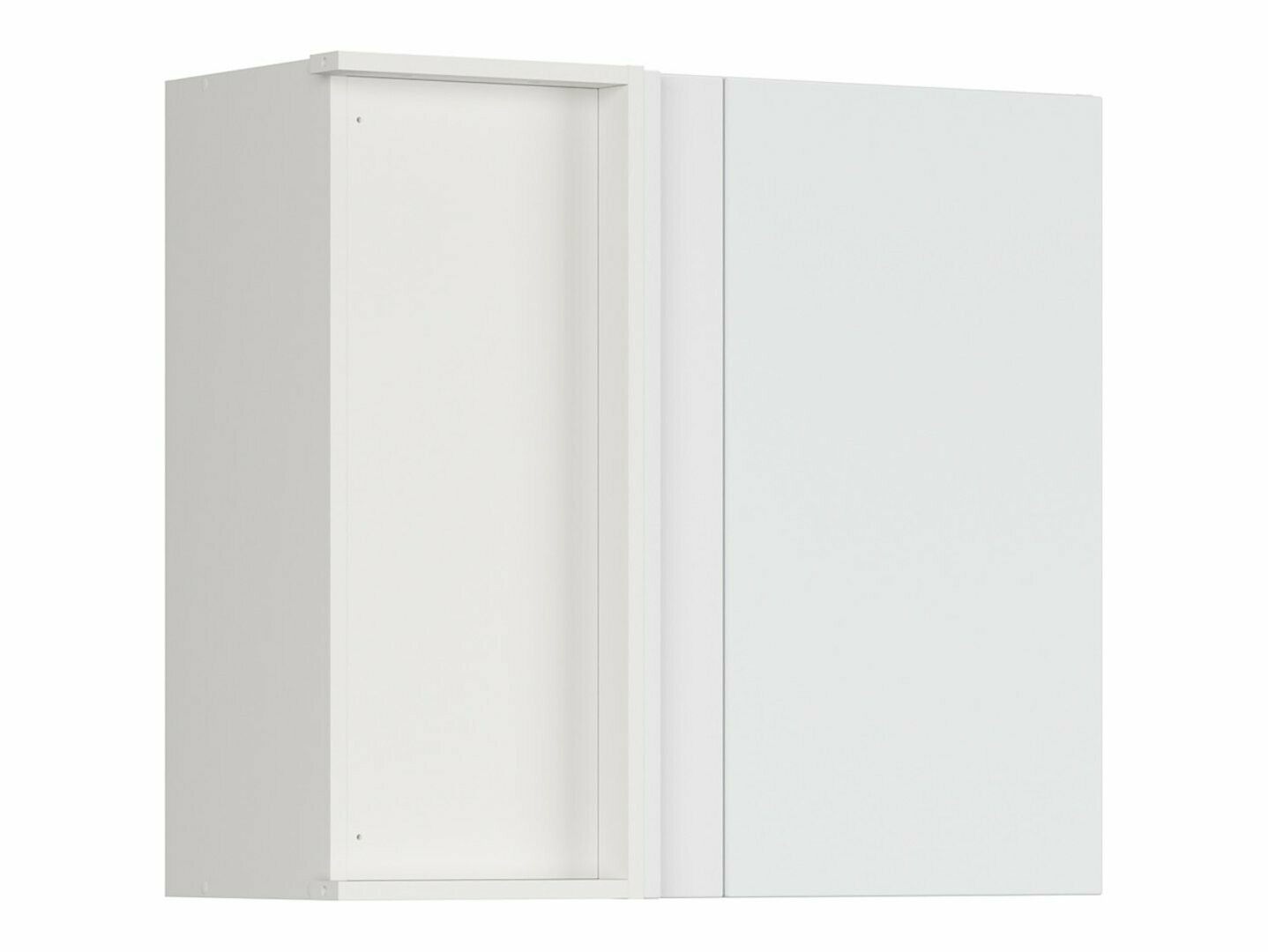 Modularan zidni kutni ormarić Top White 155