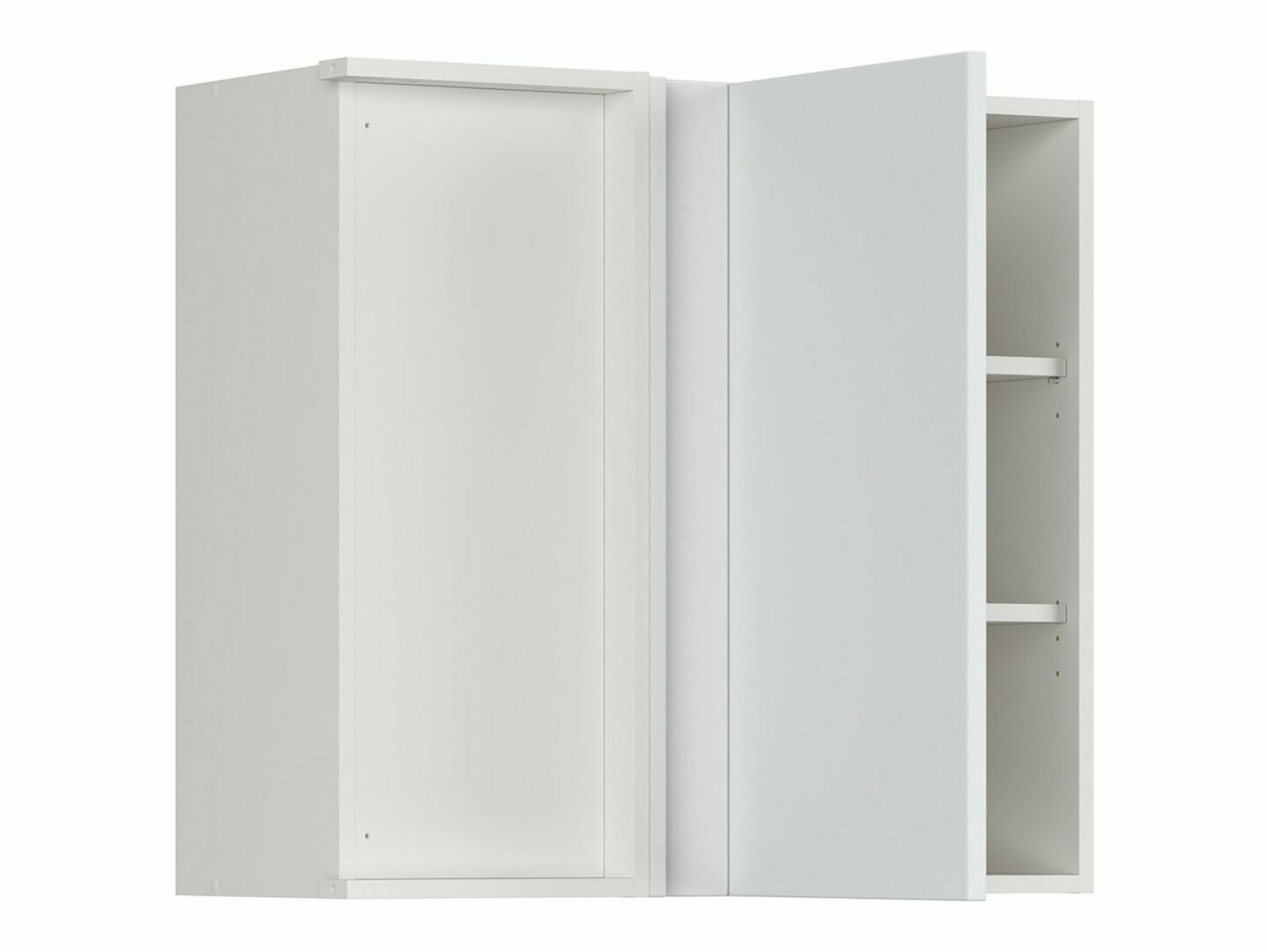Modularan zidni kutni ormarić Top White 155