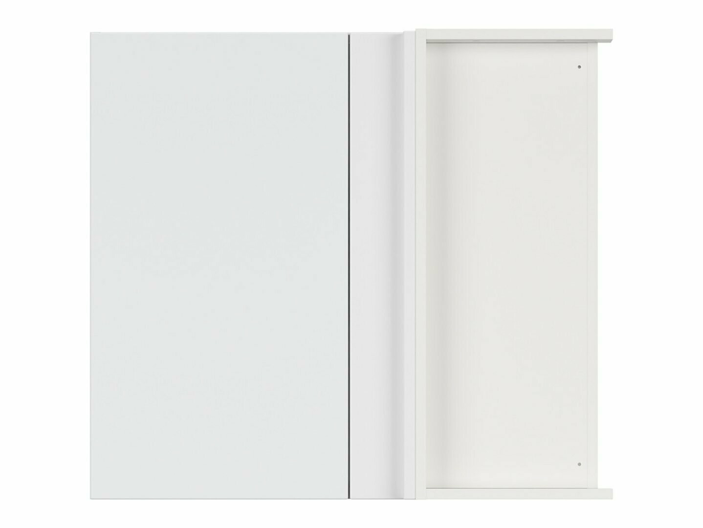 Modularan zidni kutni ormarić Top White 155