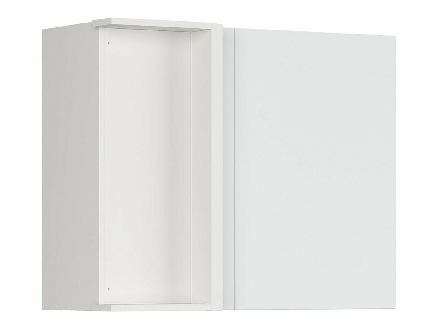 Modularan zidni kutni ormarić Top White 157