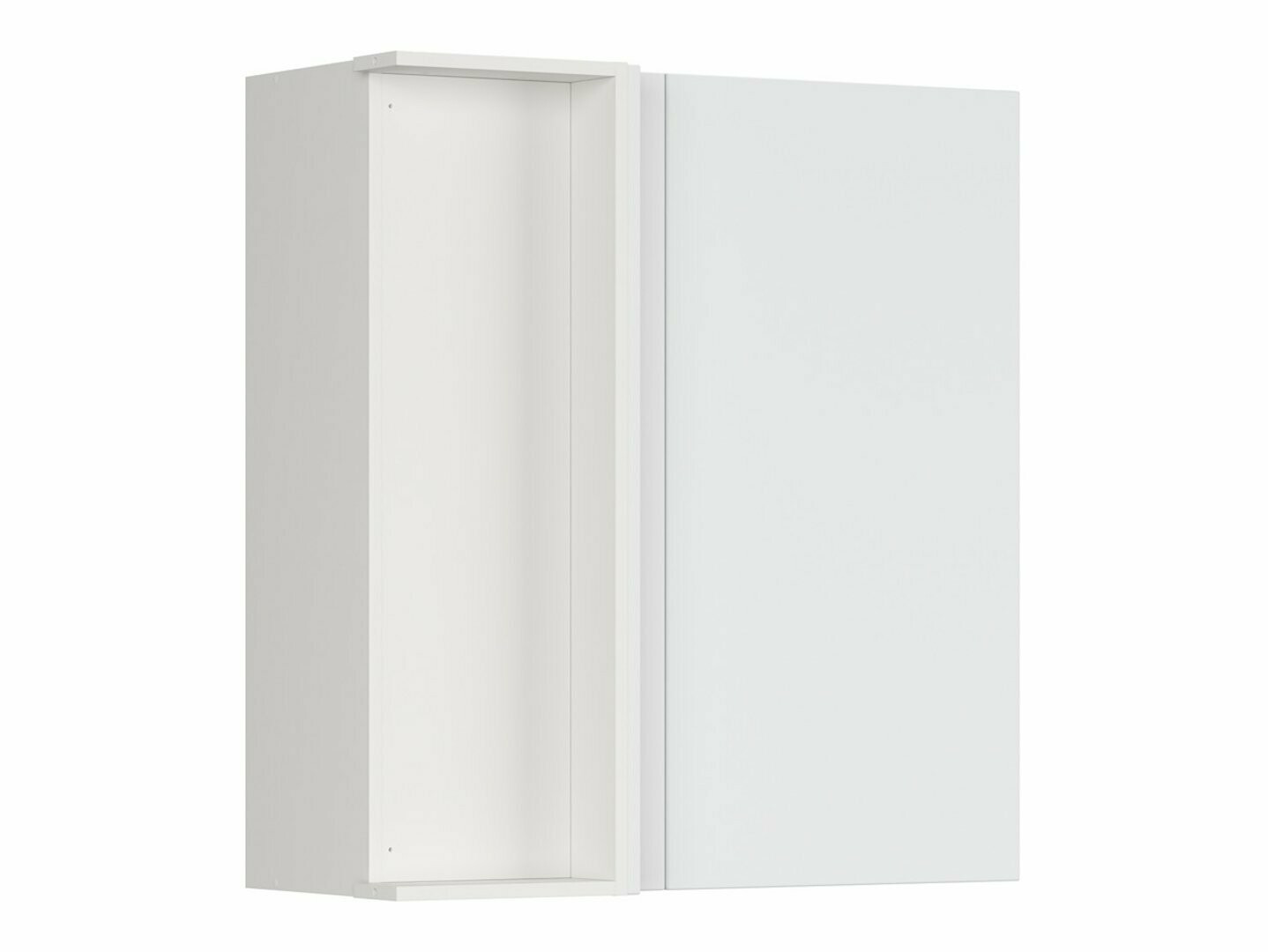 Modularan zidni kutni ormarić Top White 158