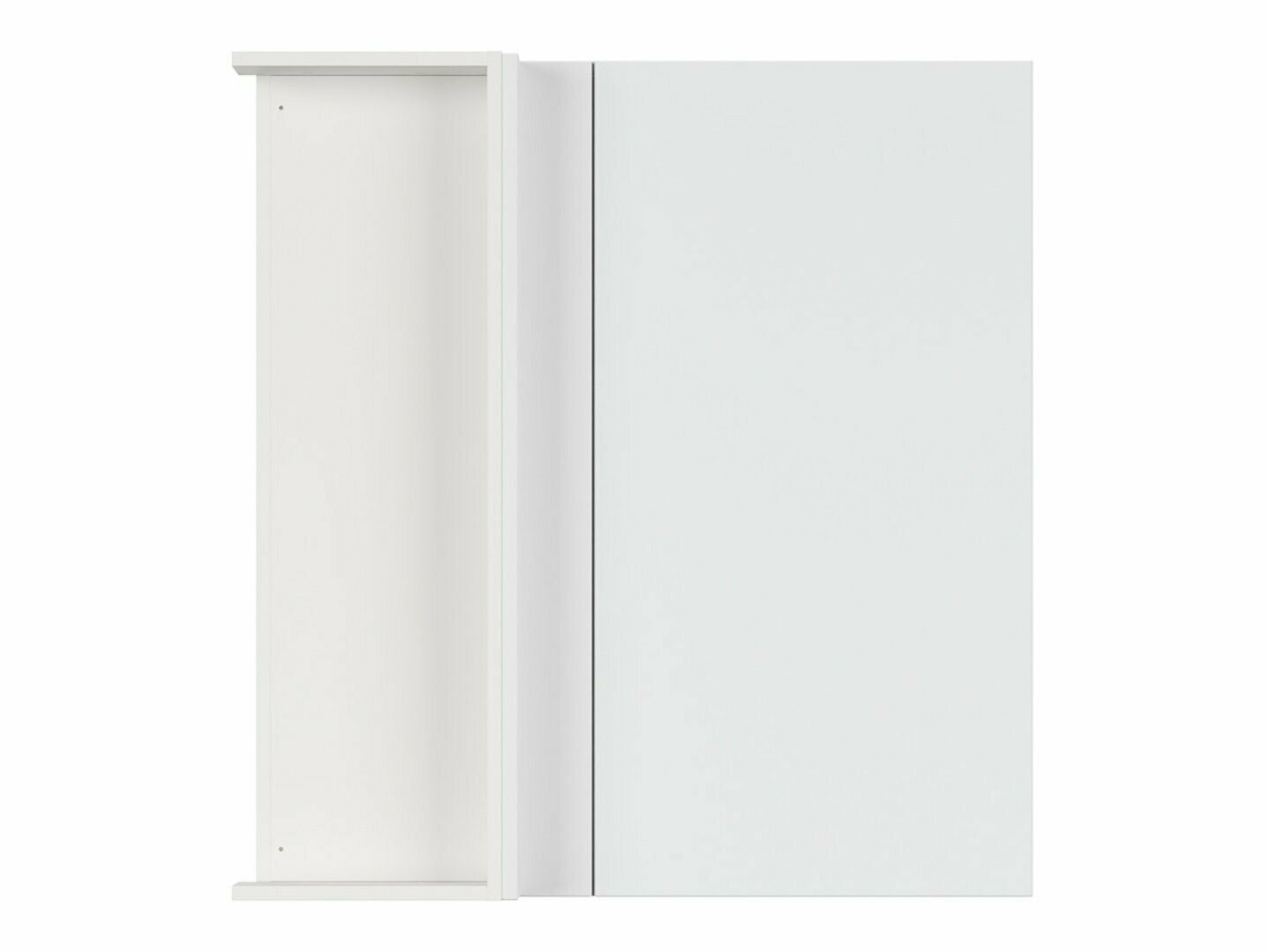 Modularan zidni kutni ormarić Top White 158