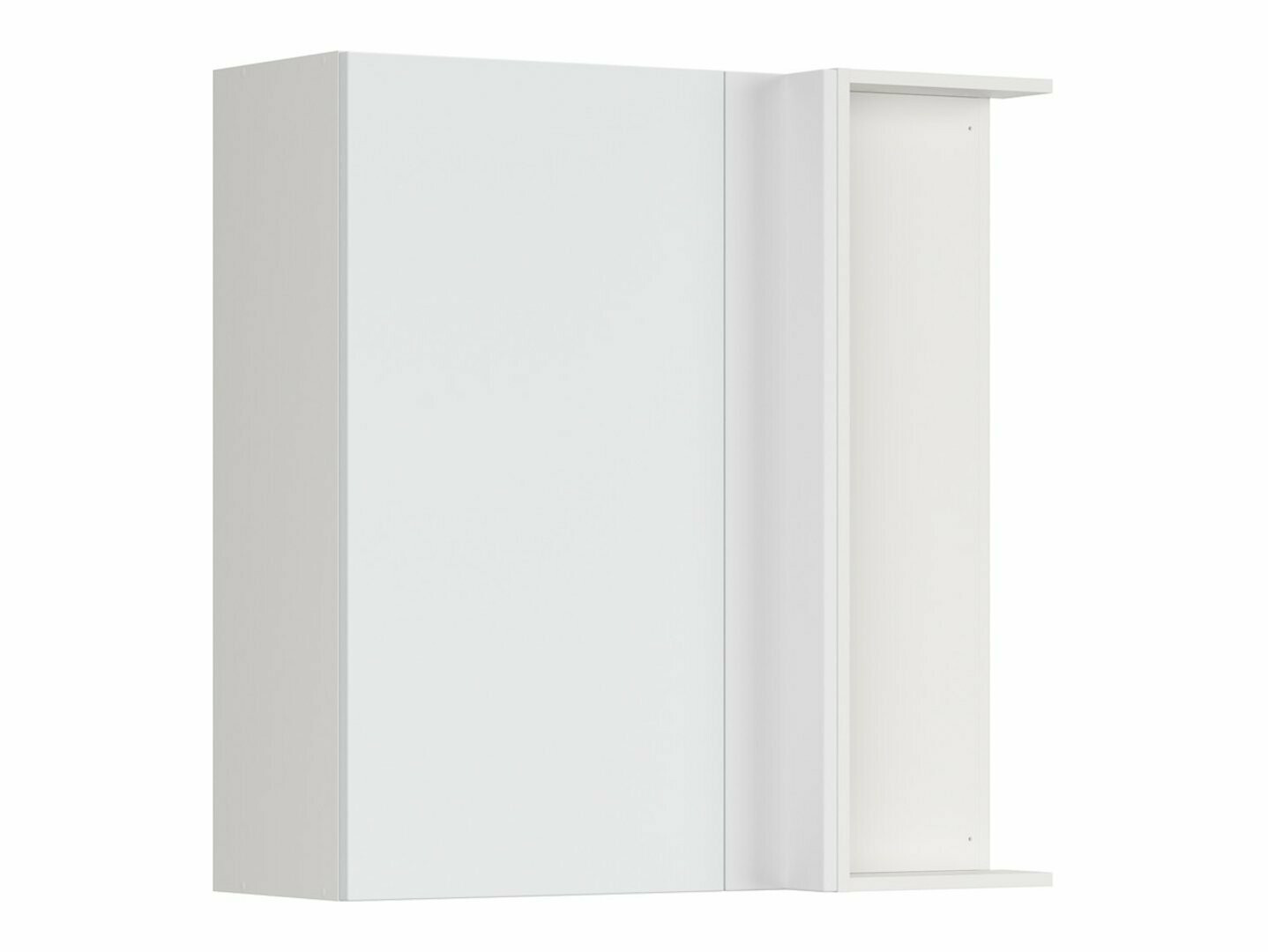 Modularan zidni kutni ormarić Top White 158