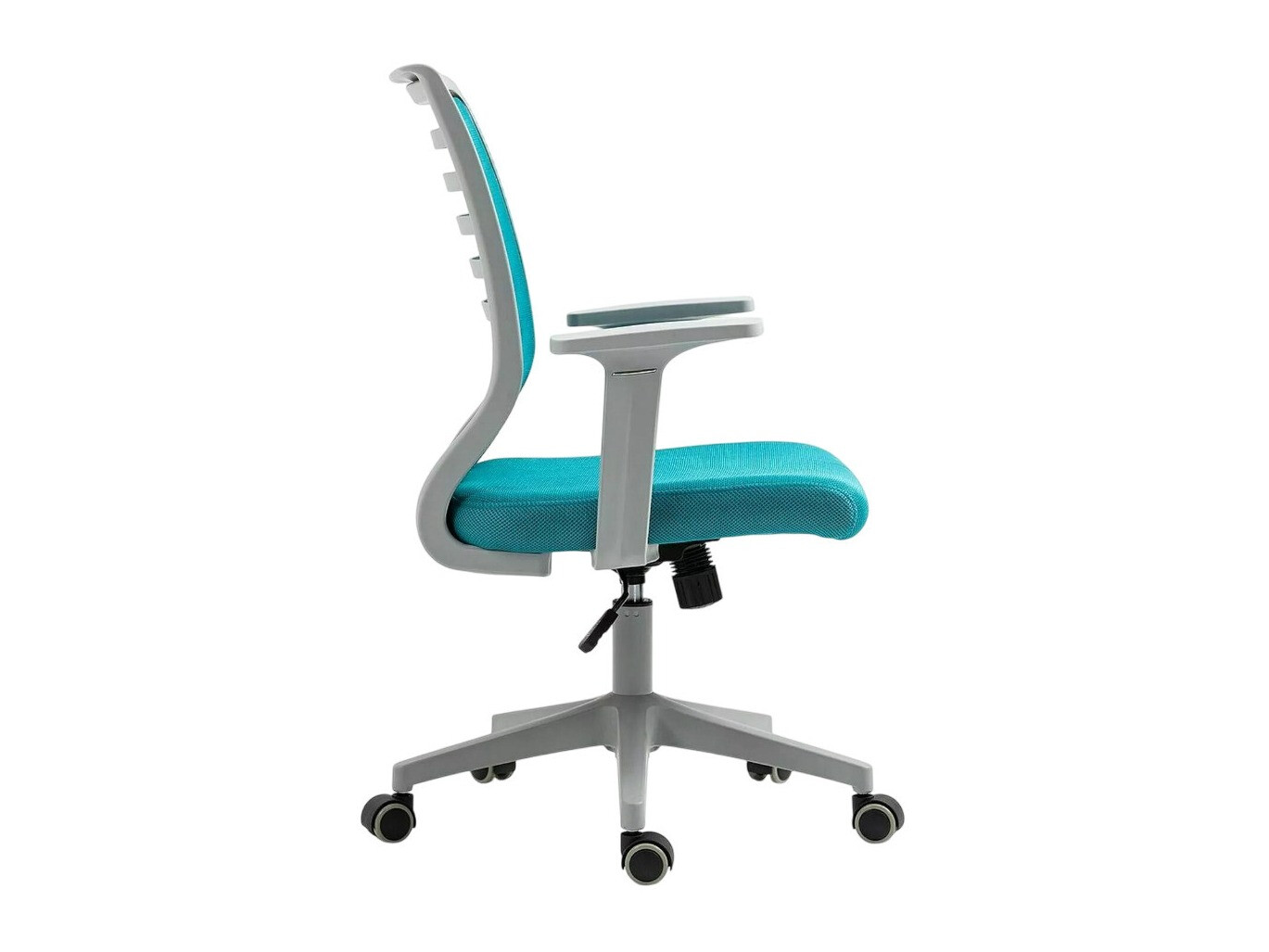Uredska stolica Detroit 694 (Siva + Tirkizna)