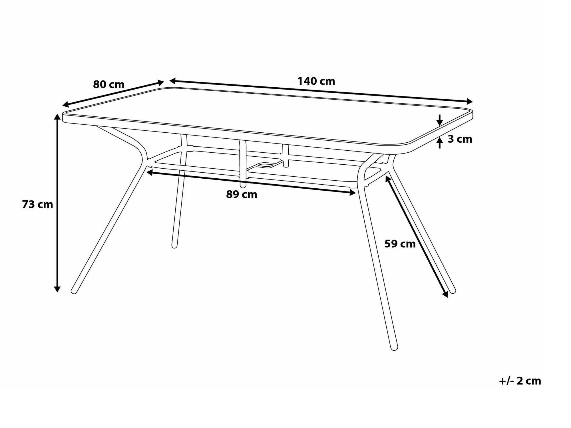 Set stola i stolica Berwyn 2499