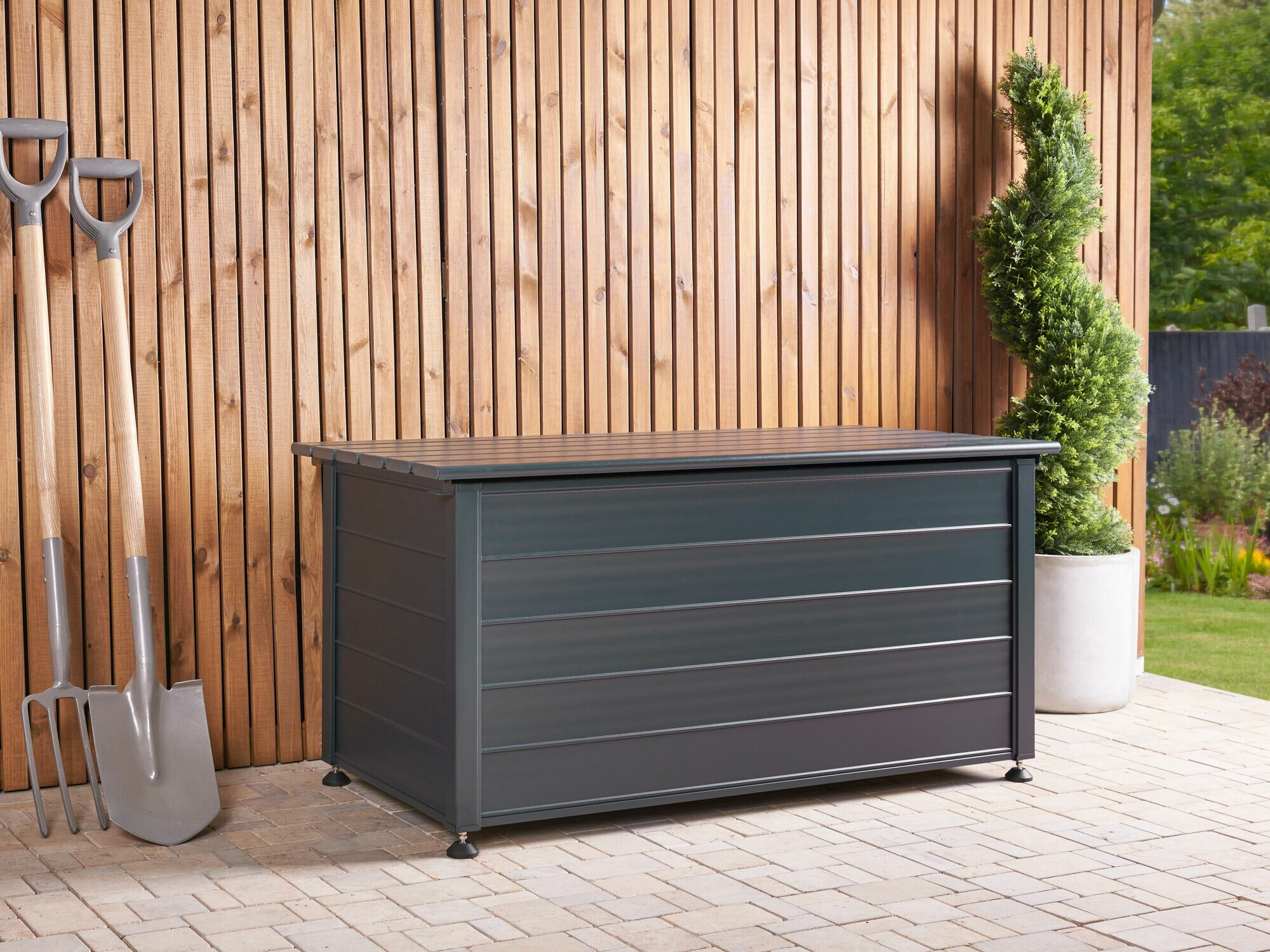 Vrtna kutija za pohranu Berwyn 2503 (Siva)