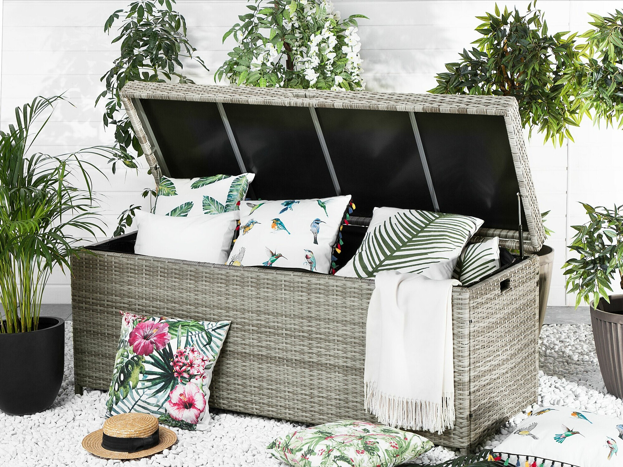 Vrtna kutija za pohranu Berwyn 2507 (Siva)