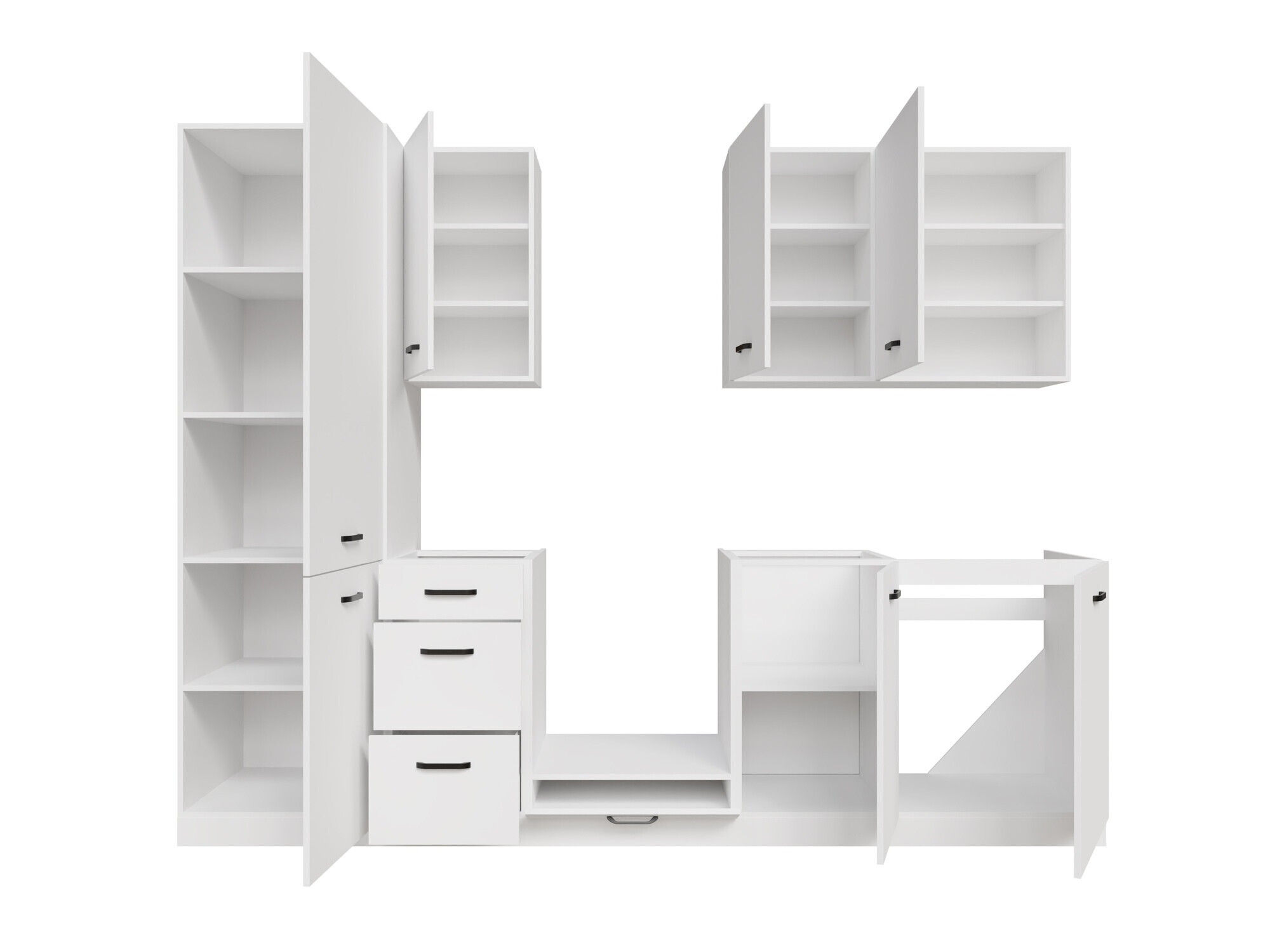 Modularan kuhinjski set Top White 167