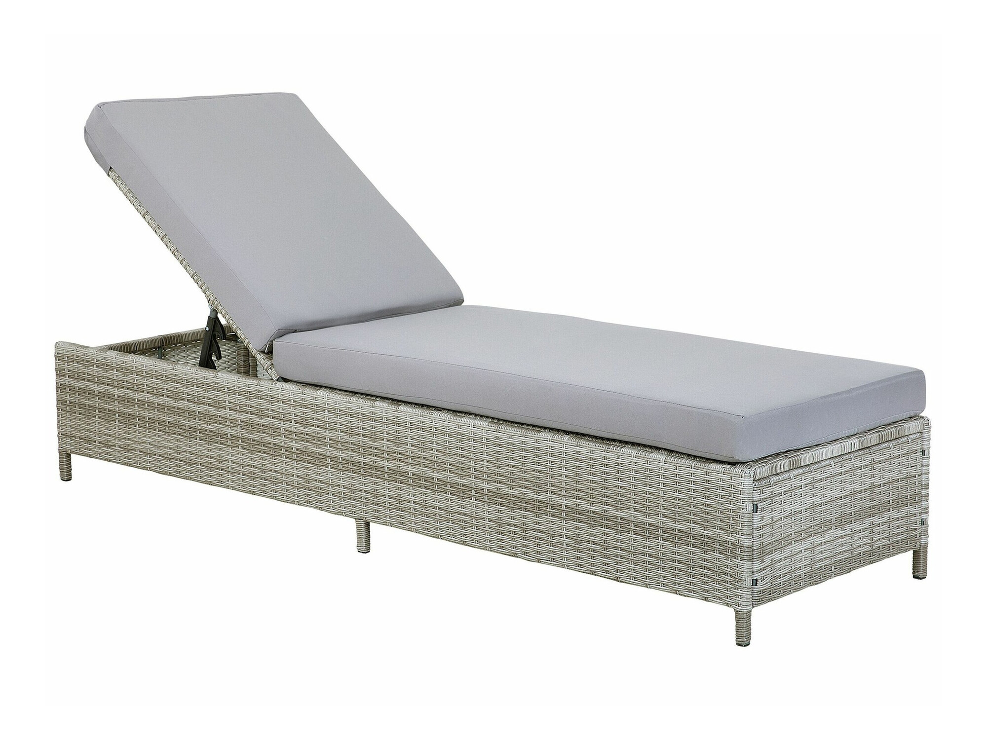 Vrtna ležaljka Berwyn 2510 (Siva)