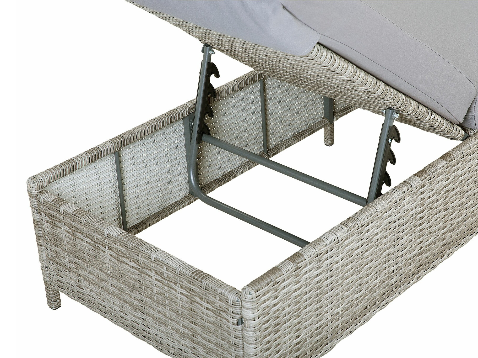 Vrtna ležaljka Berwyn 2510 (Siva)