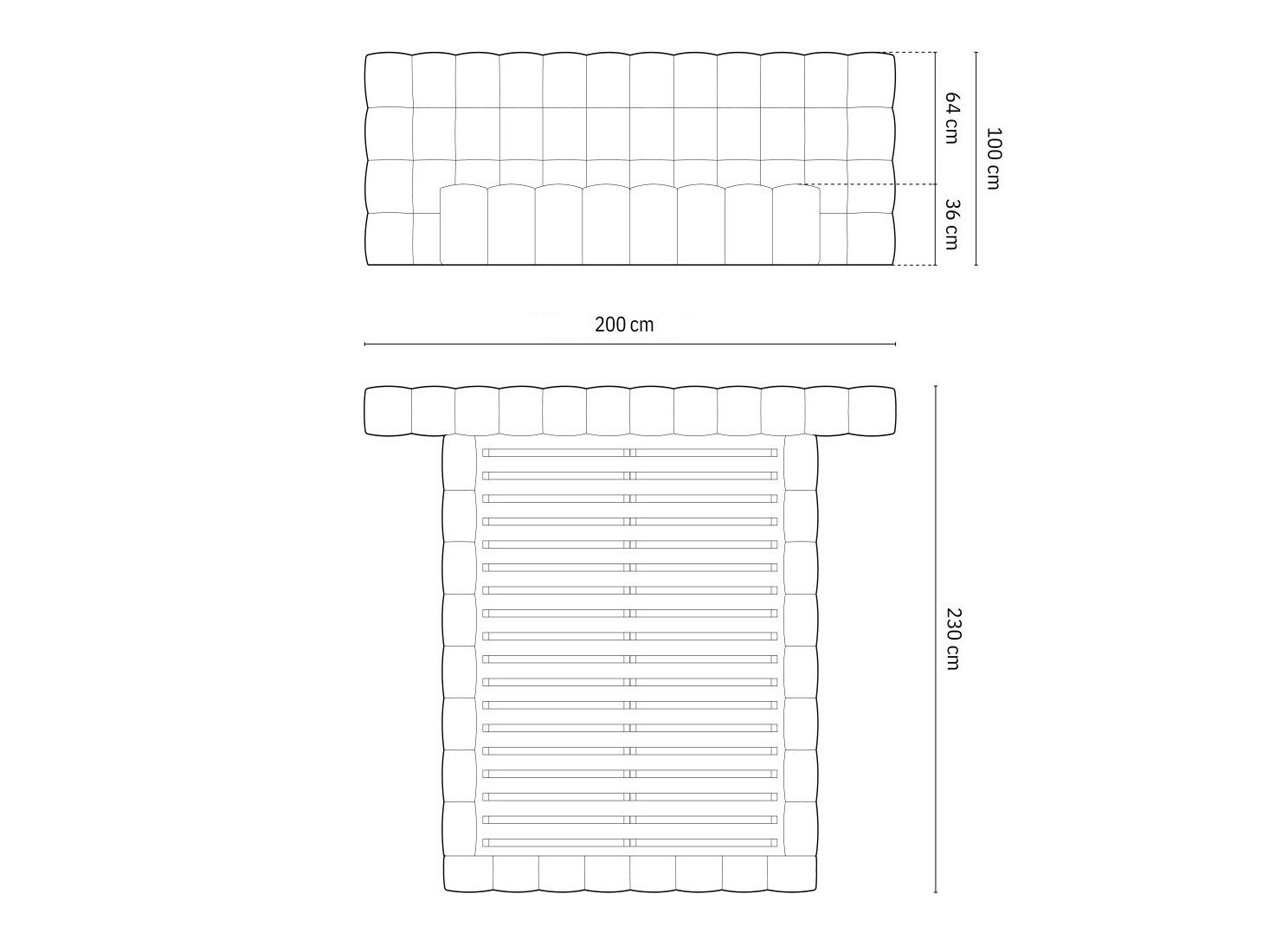 Krevet Lormelo 111 (Neve 100)