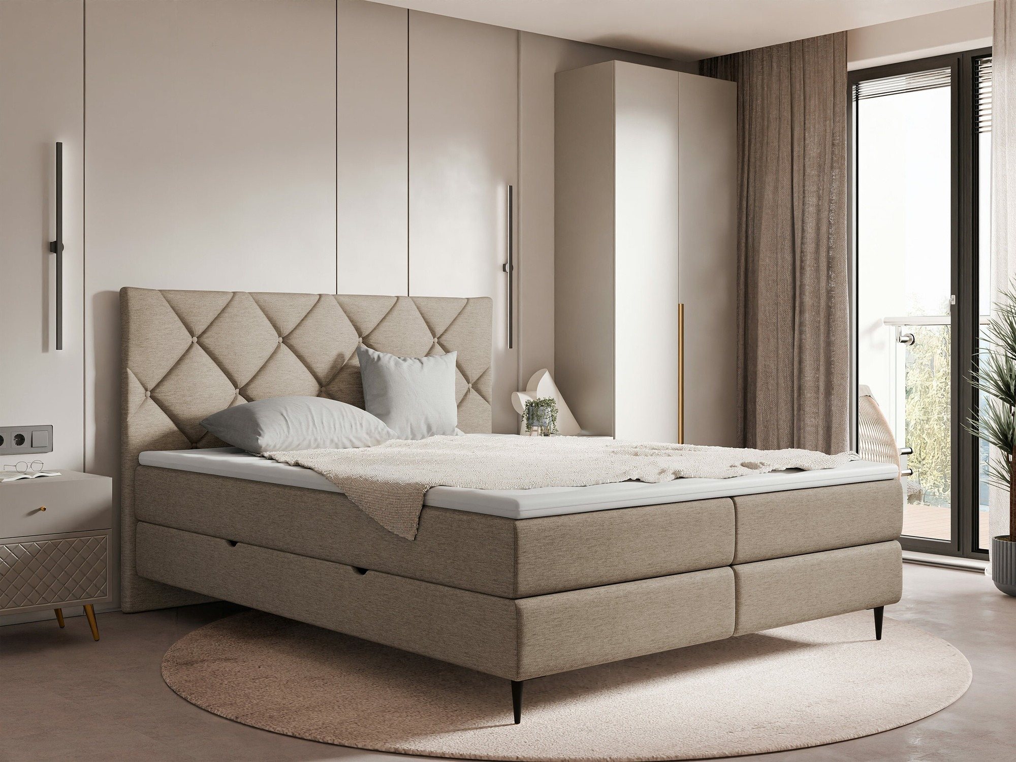 Boxspring krevet ComfiDream Myrel (Verita 16)