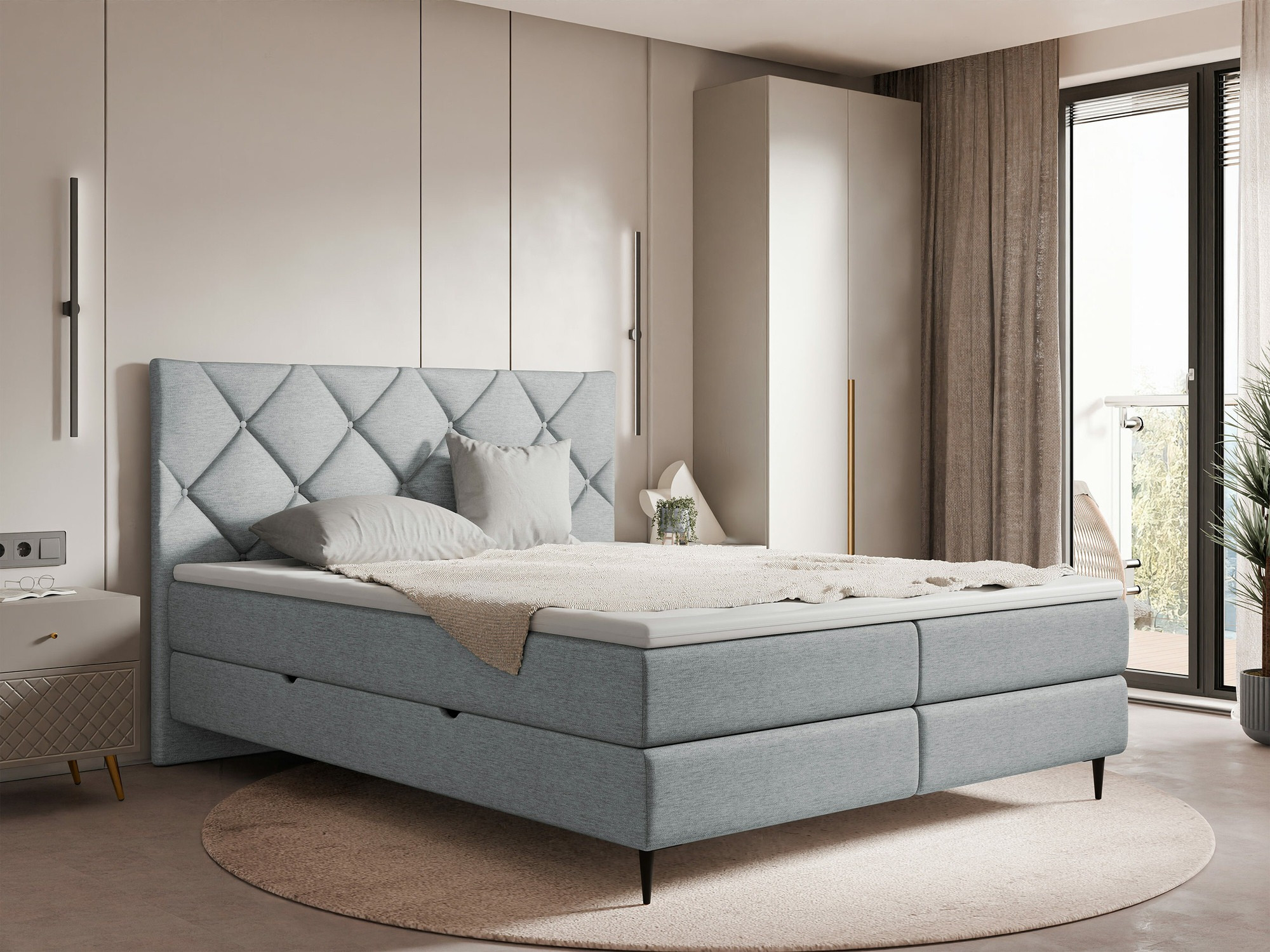 Boxspring krevet ComfiDream Myrel (Verita 85)