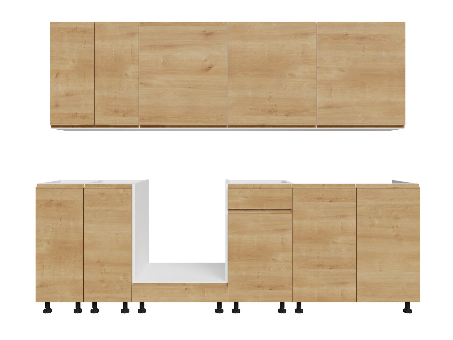Modularan kuhinjski set Soli Oak 163