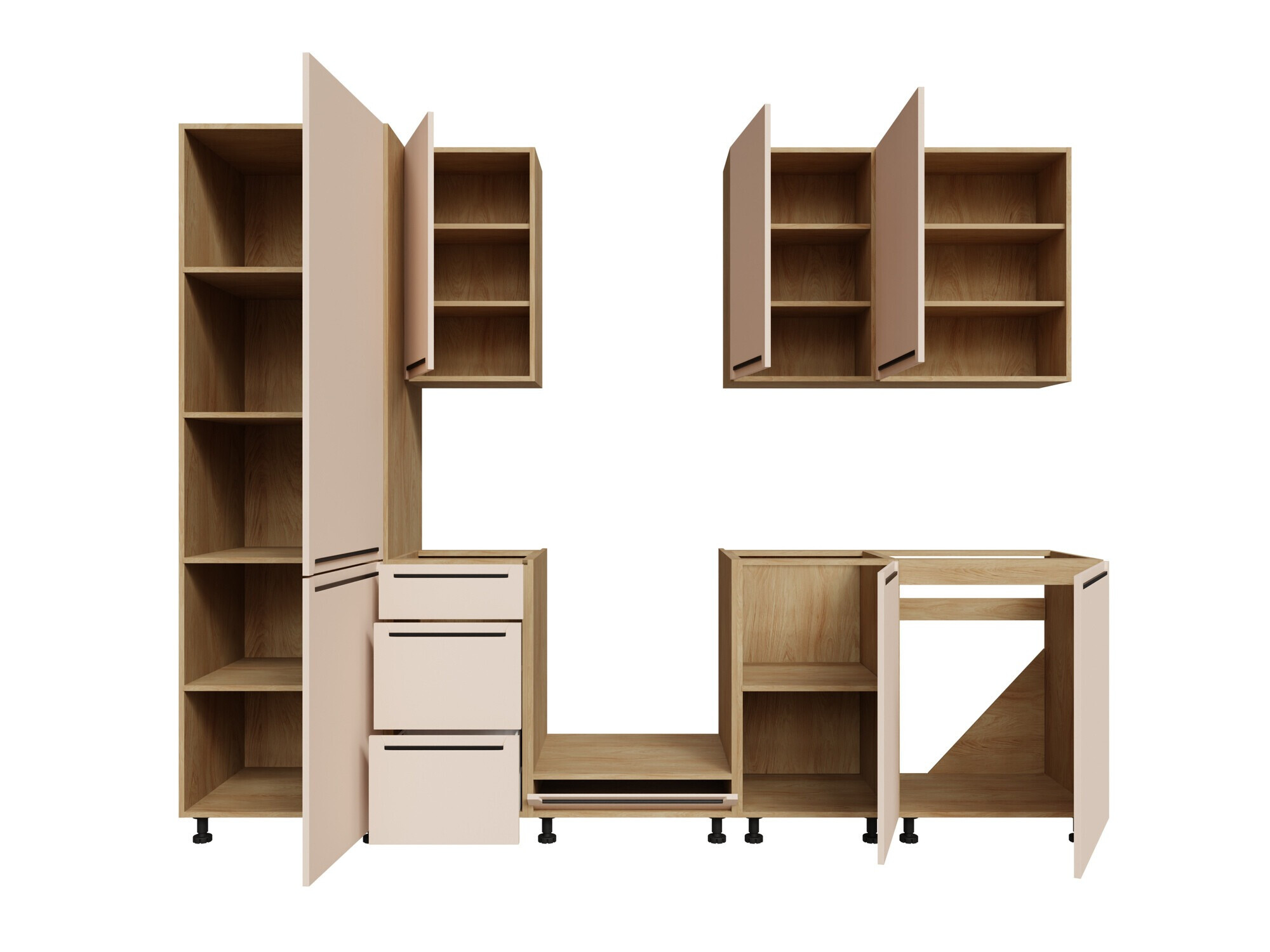 Modularan kuhinjski set Riso Beige 169