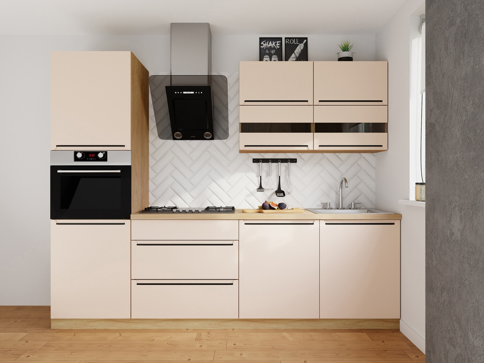 Modularan kuhinjski set Riso Beige 171