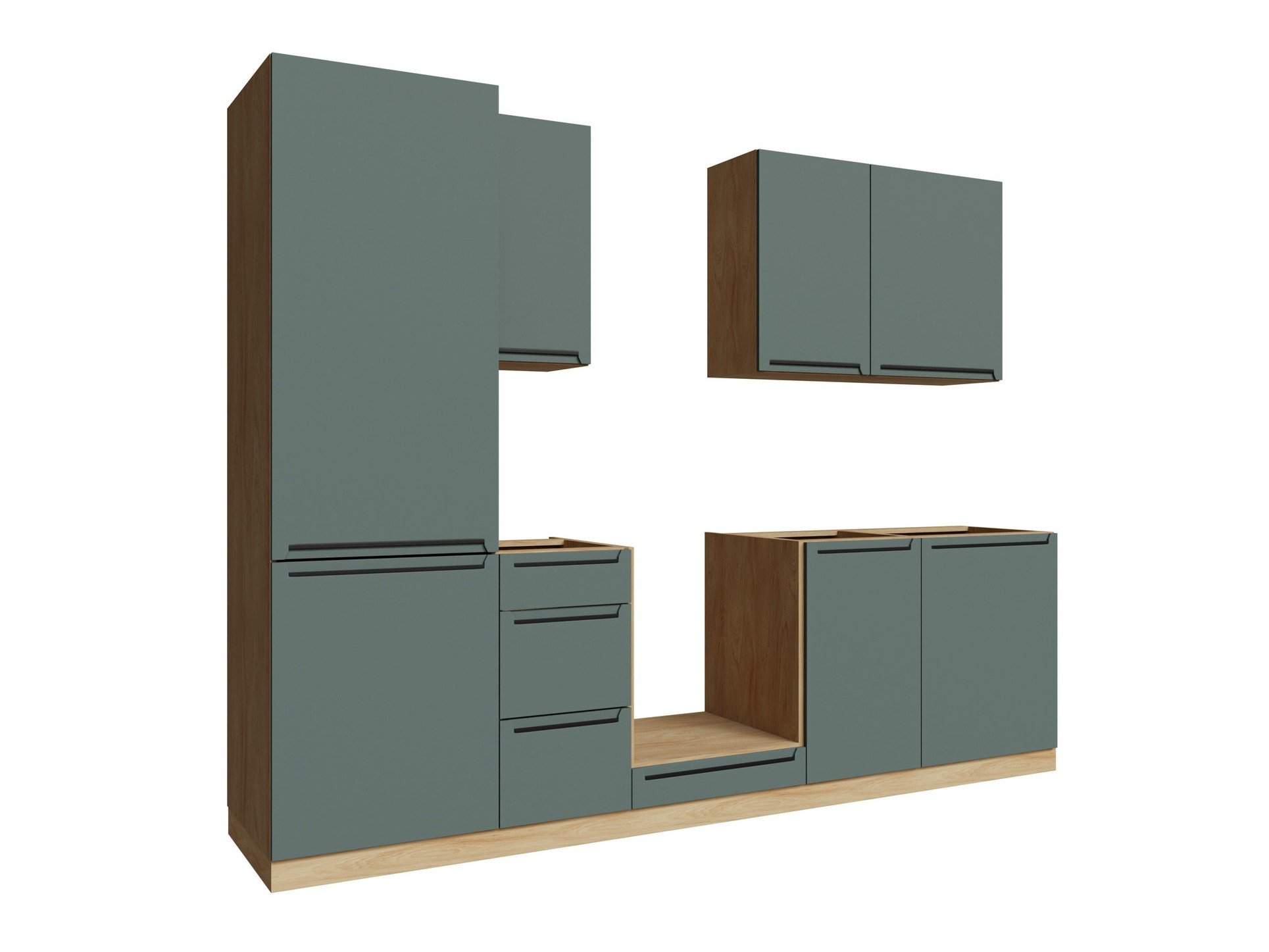 Modularan kuhinjski set Riso Green 168