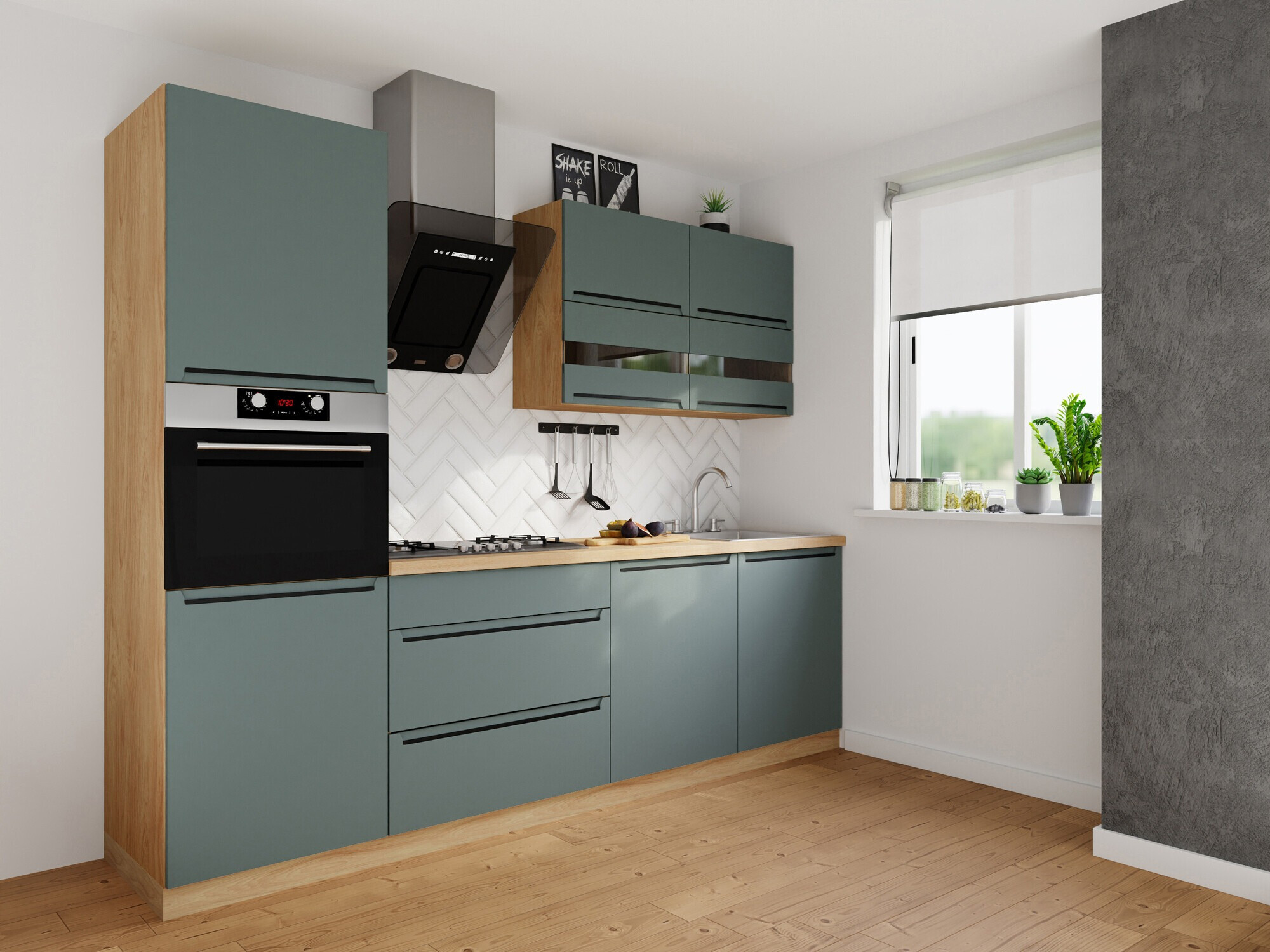 Modularan kuhinjski set Riso Green 170