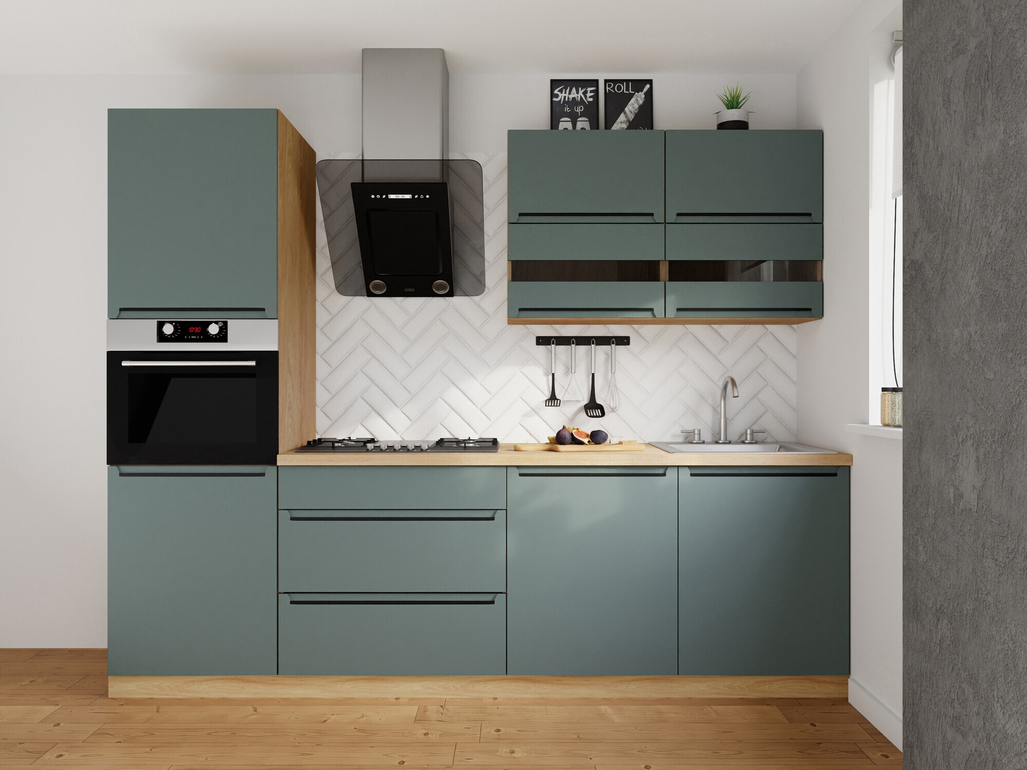 Modularan kuhinjski set Riso Green 170