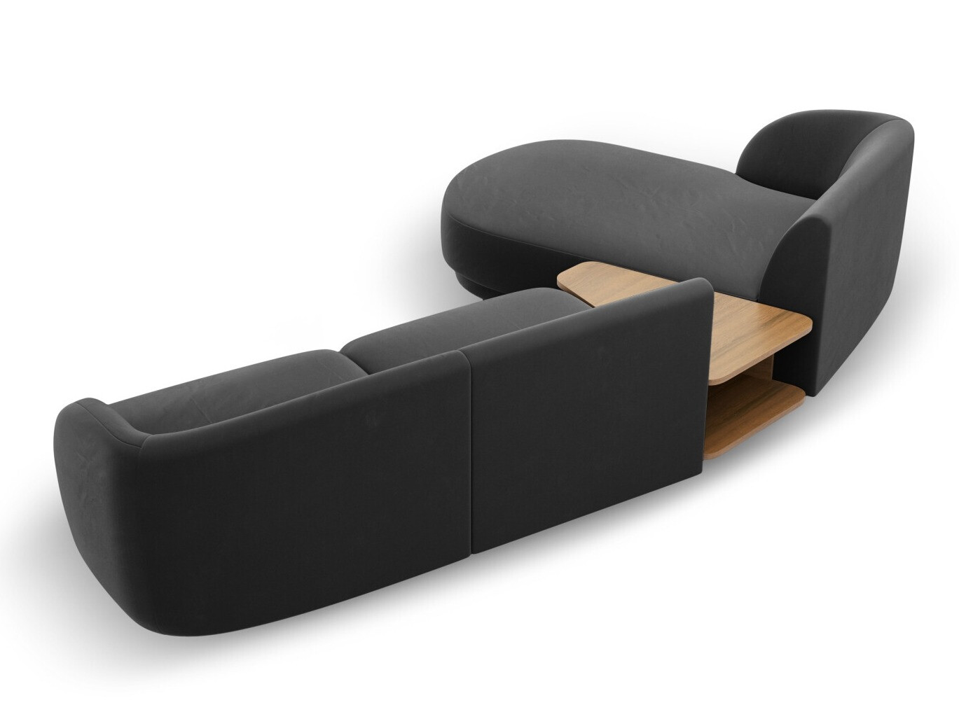 Modularna kutna garnitura Tivlomi 117 (Bluvel 14)