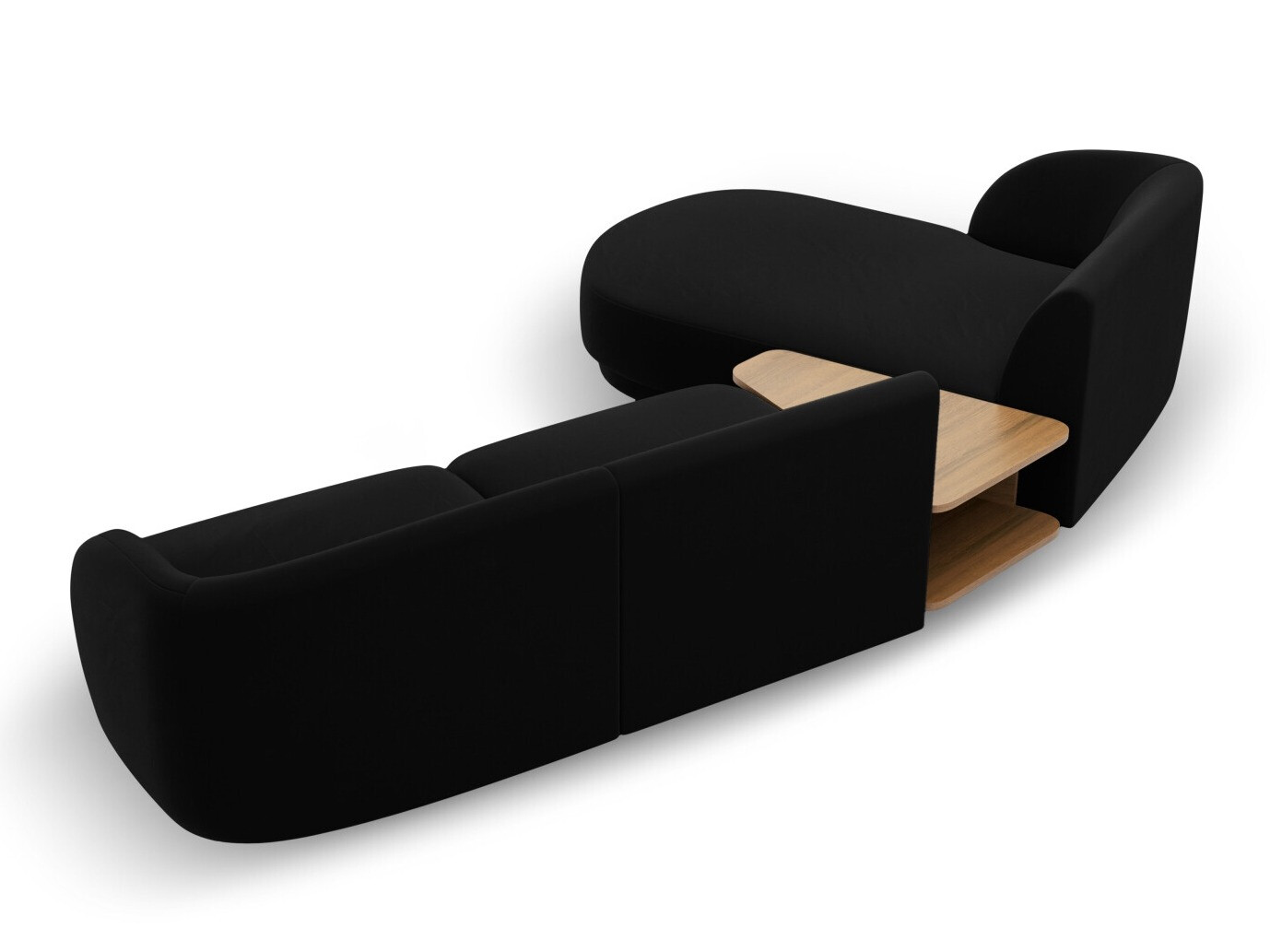 Modularna kutna garnitura Tivlomi 117 (Bluvel 19)