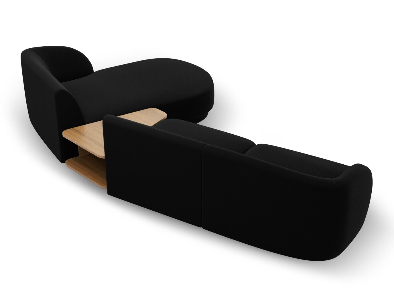 Modularna kutna garnitura Tivlomi 117 (Bluvel 19)