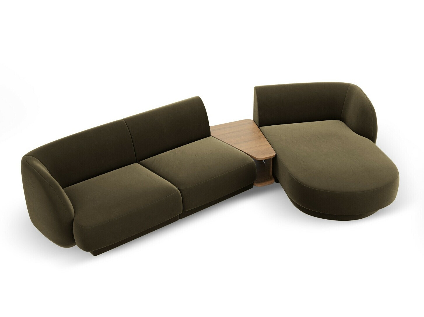 Modularna kutna garnitura Tivlomi 117 (Bluvel 77)