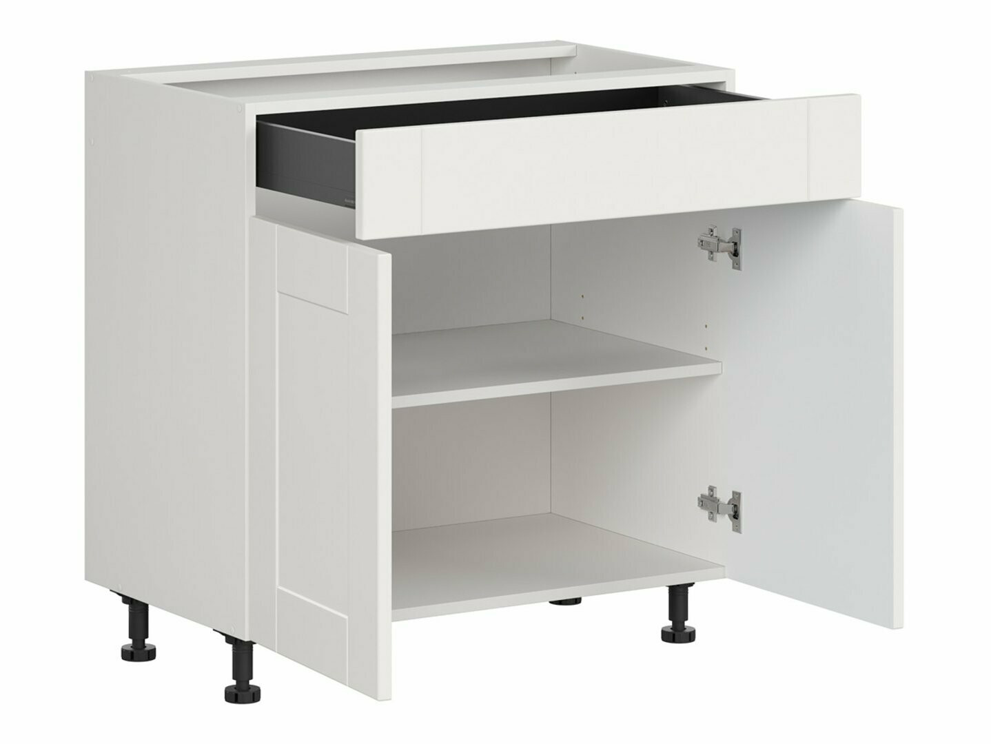 Modularni ormarić s ladicom i vratima Eva White 106