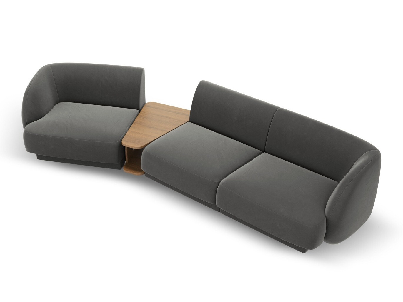 Modularna kutna garnitura Tivlomi 118 (Bluvel 13)