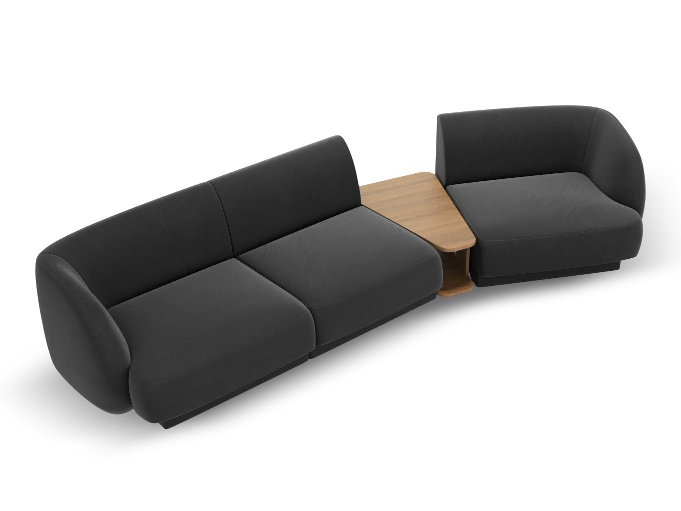 Modularna kutna garnitura Tivlomi 118 (Bluvel 14)