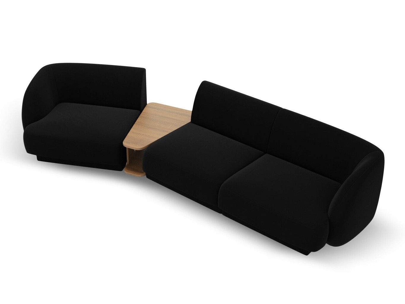 Modularna kutna garnitura Tivlomi 118 (Bluvel 19)