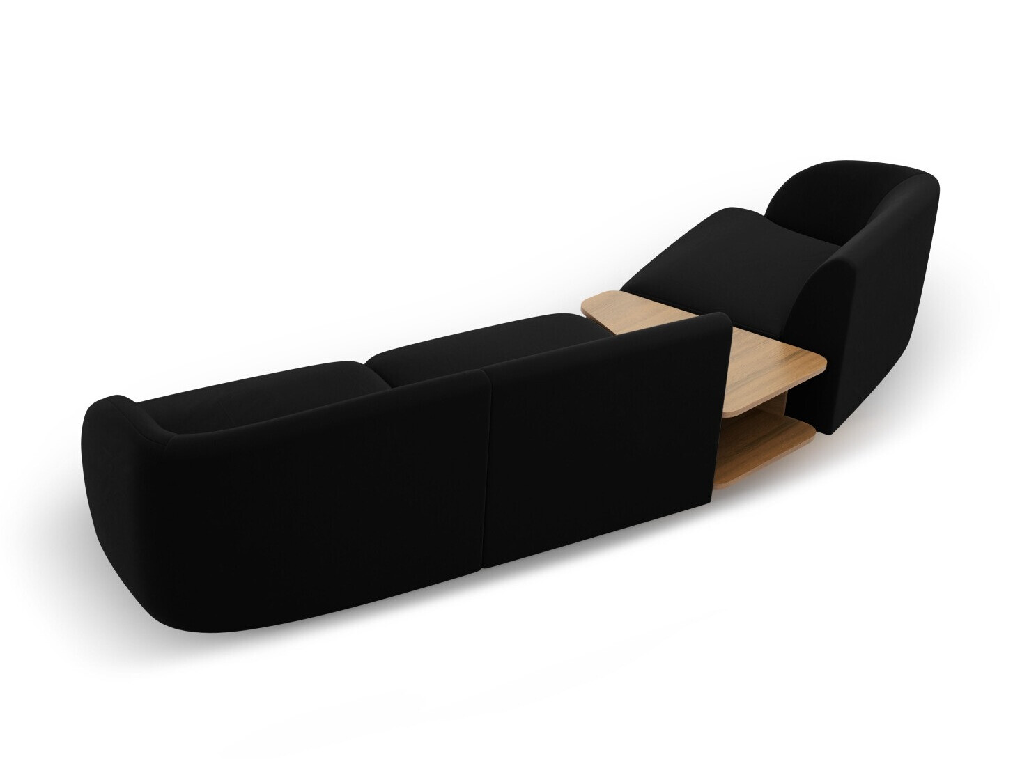 Modularna kutna garnitura Tivlomi 118 (Bluvel 19)