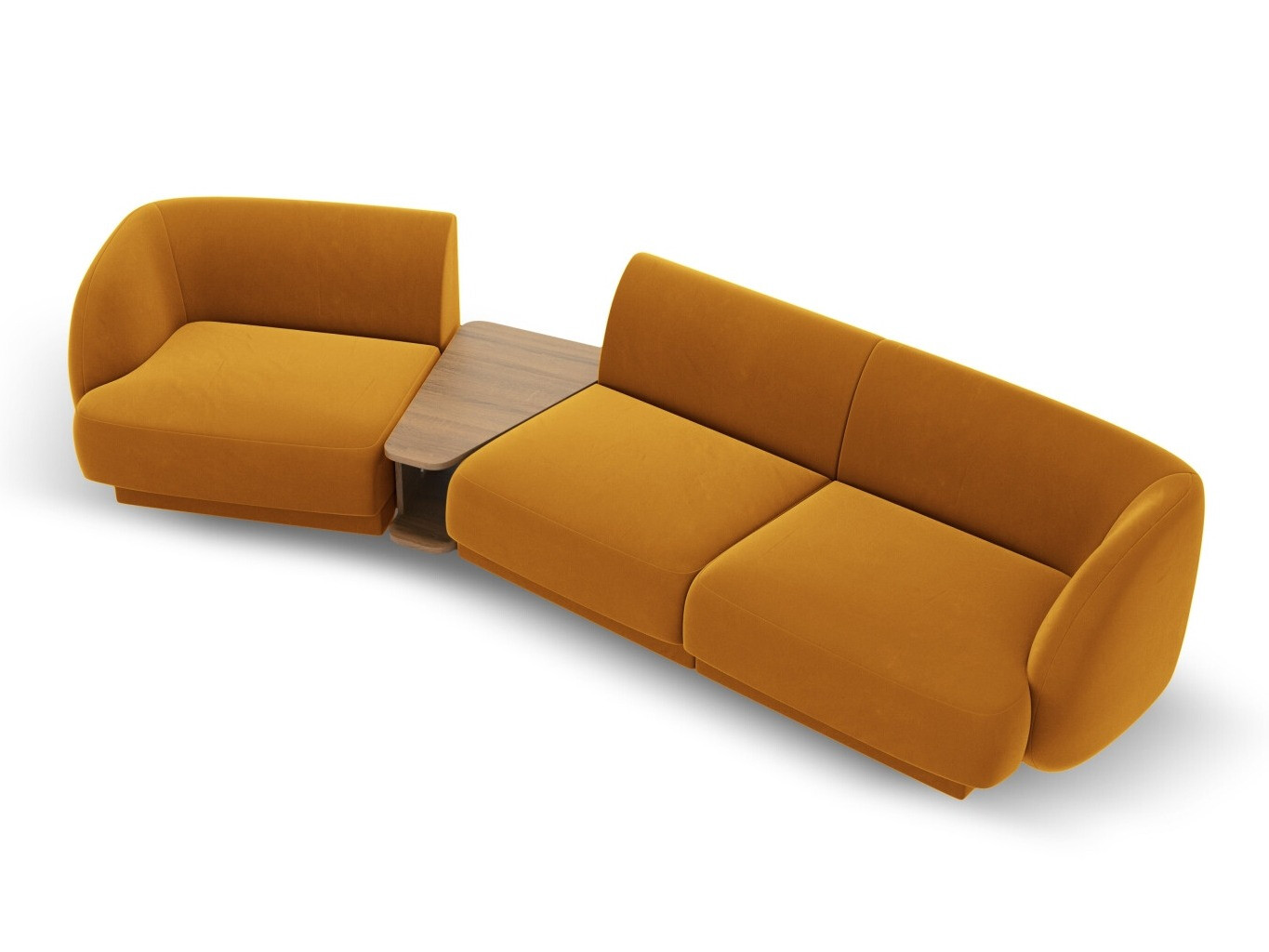 Modularna kutna garnitura Tivlomi 118 (Bluvel 68)