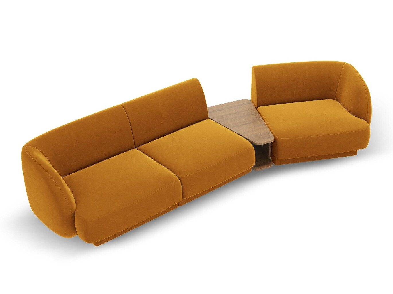 Modularna kutna garnitura Tivlomi 118 (Bluvel 68)