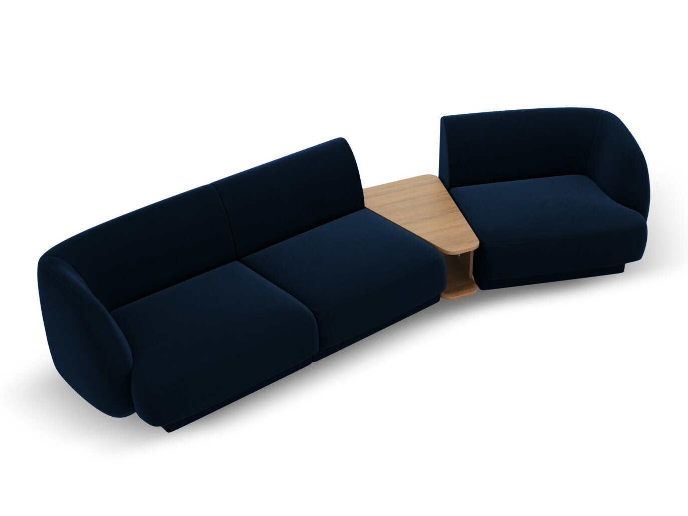 Modularna kutna garnitura Tivlomi 118 (Bluvel 86)