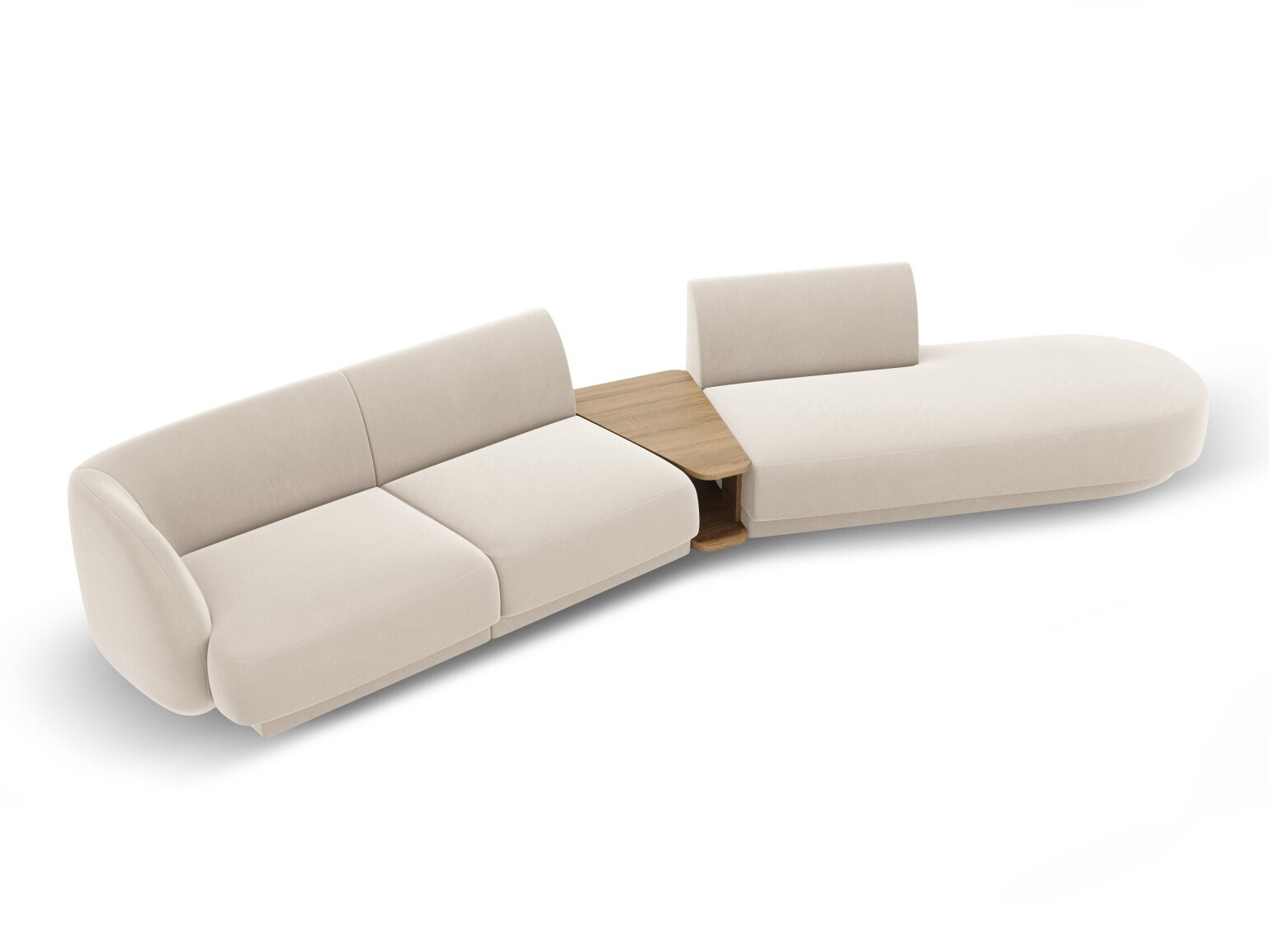 Modularna kutna garnitura Tivlomi 119 (Bluvel 22)