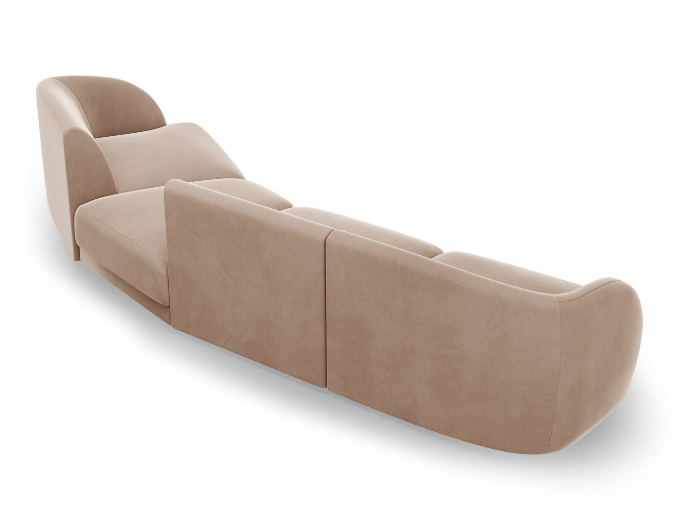 Modularna kutna garnitura Tivlomi 122 (Bluvel 40)