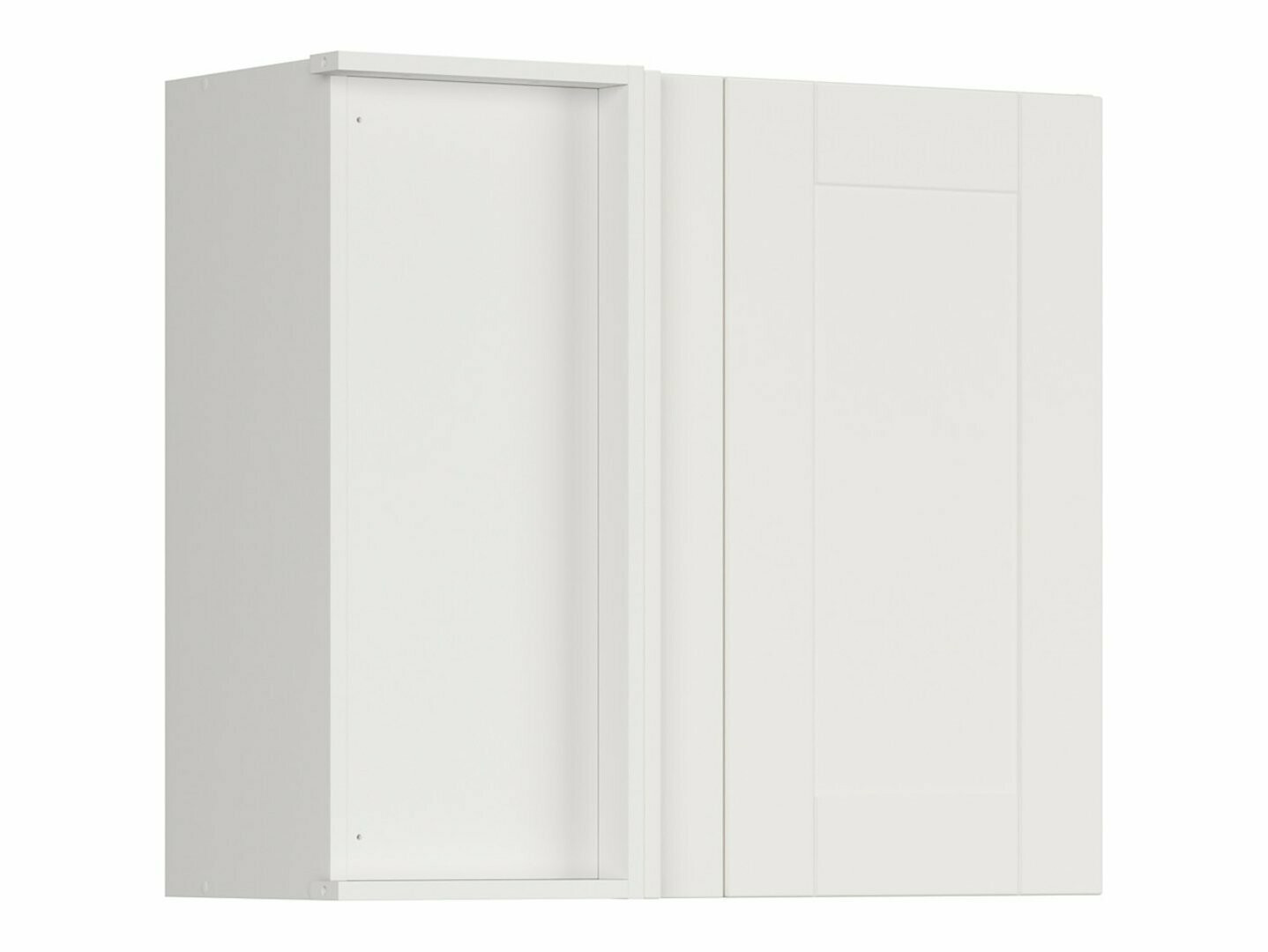 Modularan zidni kutni ormarić Eva White 158