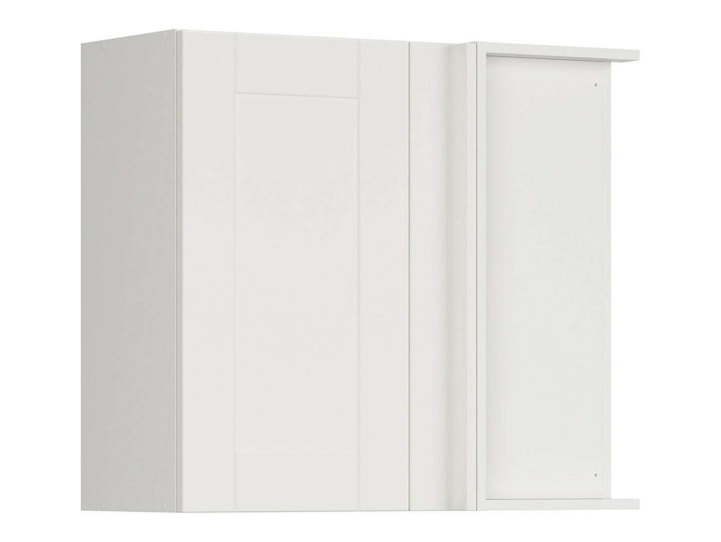 Modularan zidni kutni ormarić Eva White 158