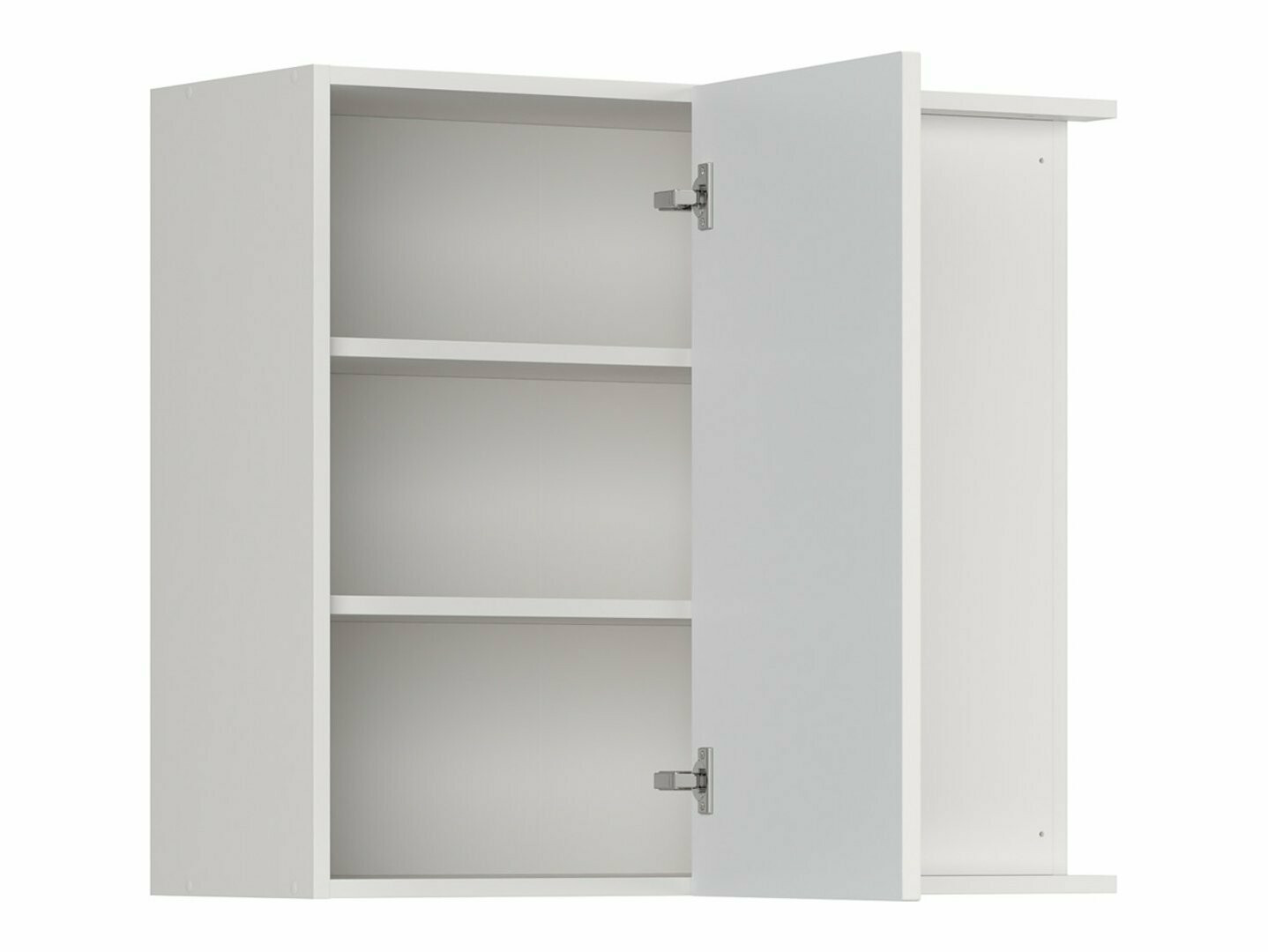 Modularan zidni kutni ormarić Eva White 158