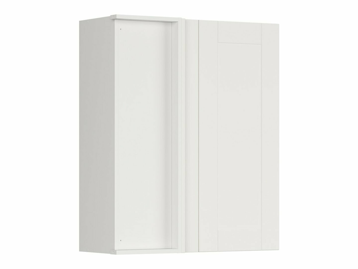 Modularan zidni kutni ormarić Eva White 159