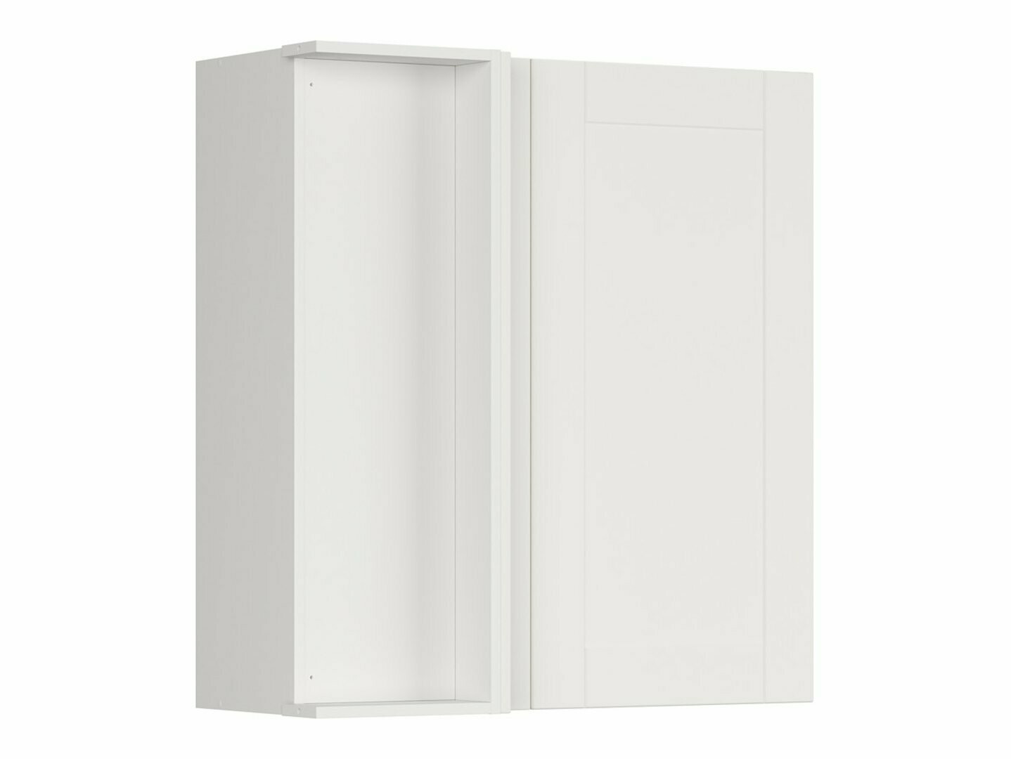 Modularan zidni kutni ormarić Eva White 161