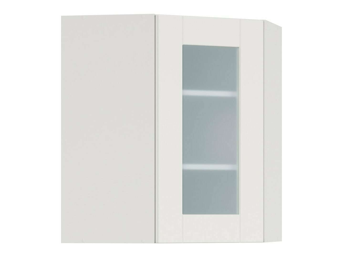 Modularan zidni kutni ormarić Eva White 163