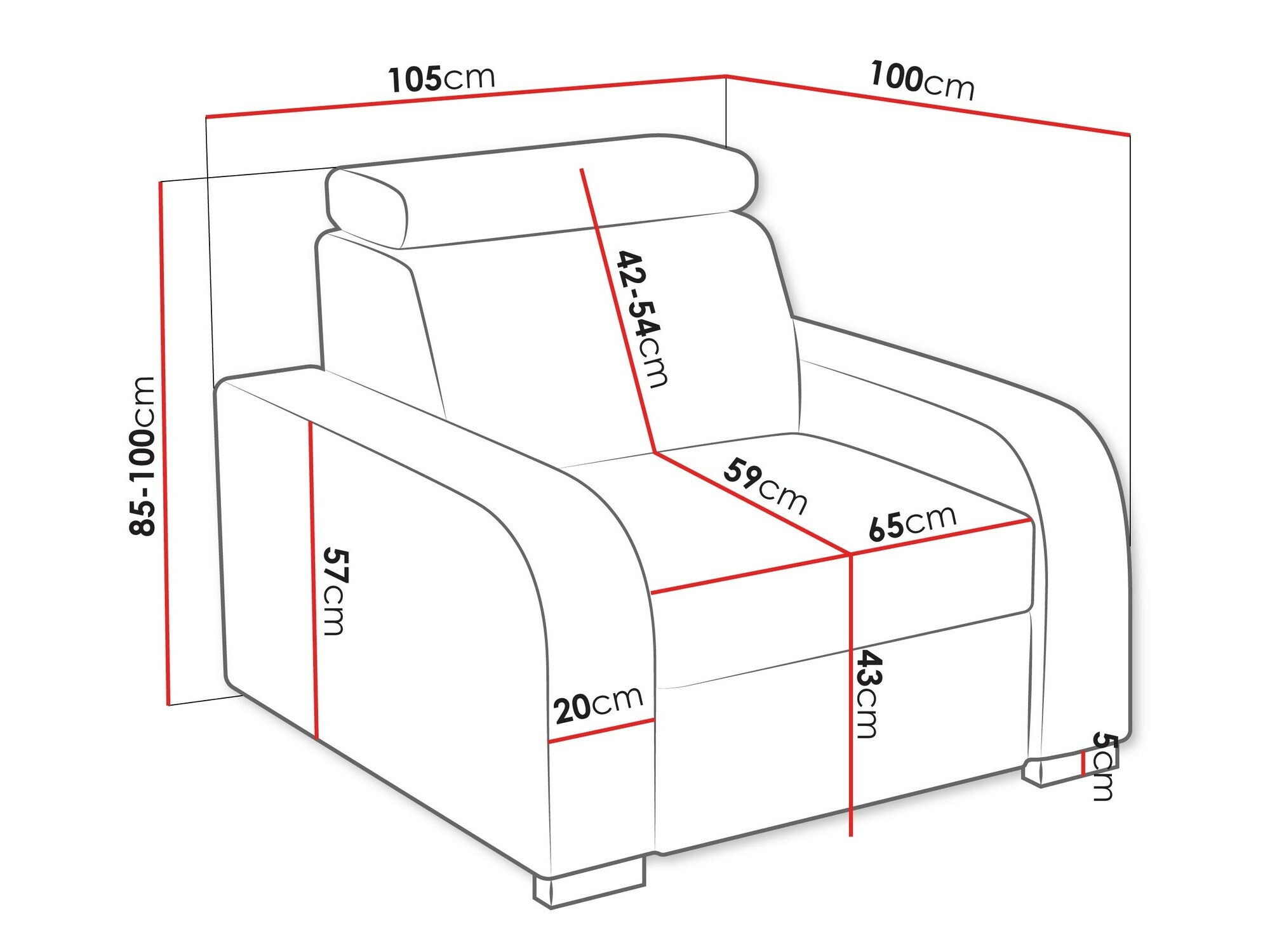 Fotelja Etrcala 104 (Crown 2)