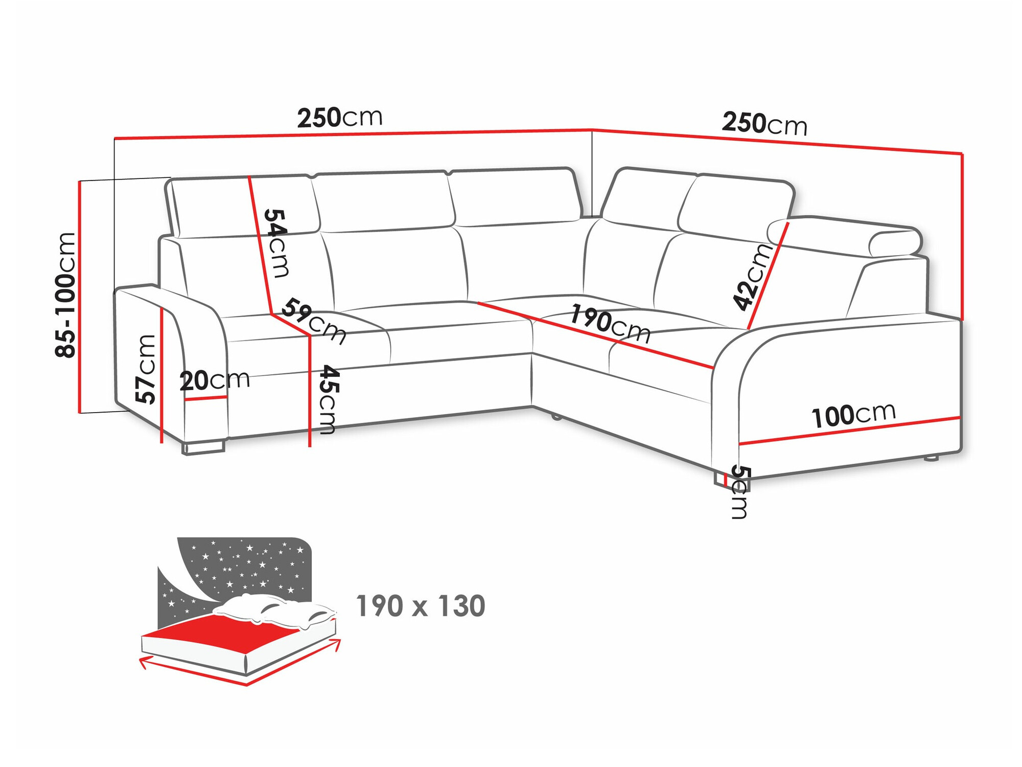 Kutna garnitura Etrcala 101 (Crown 2)